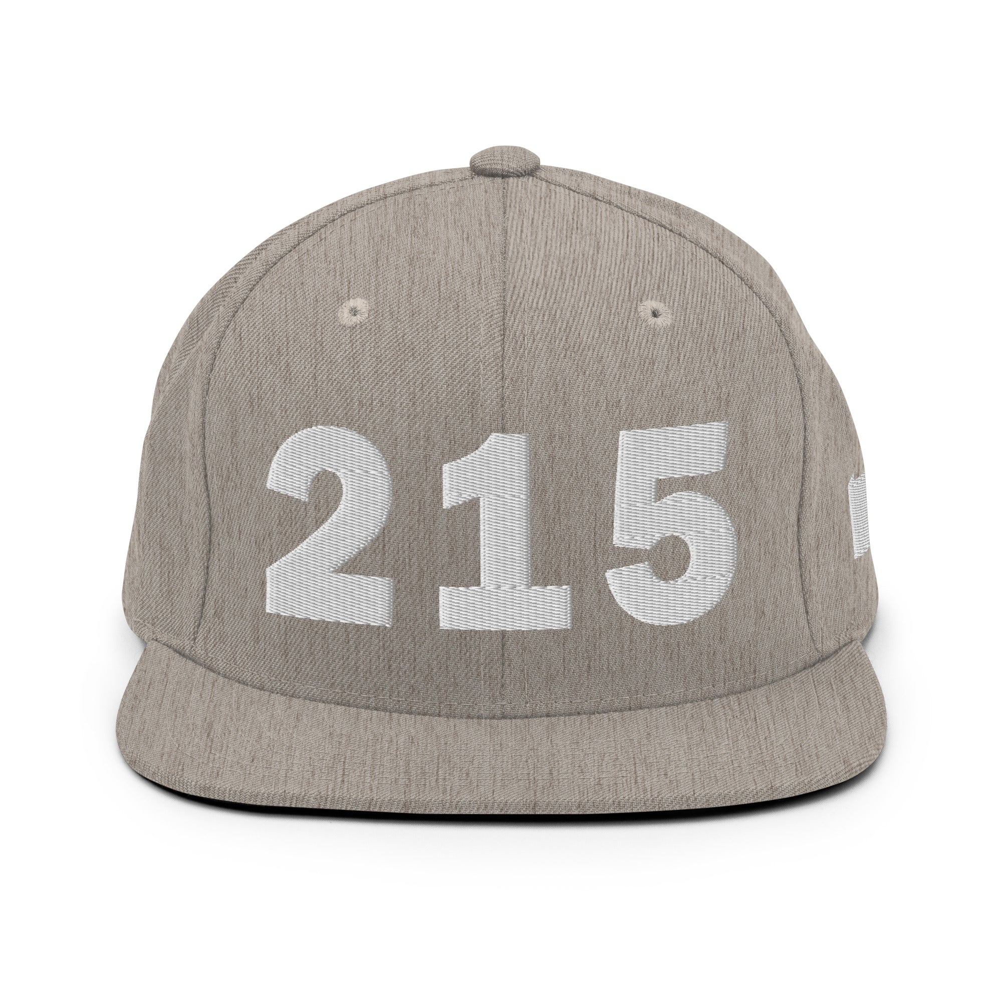 215 Area Code Snapback Hat