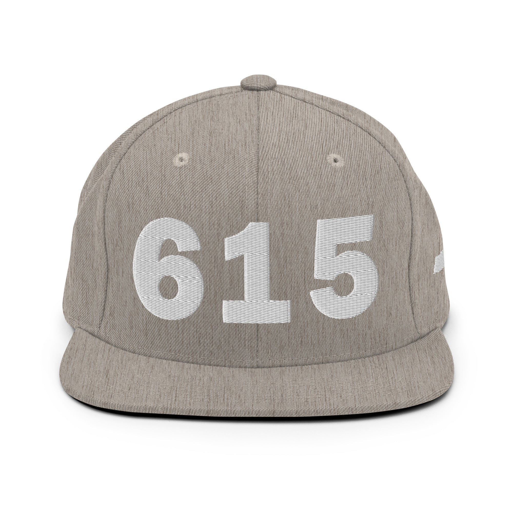 615 Area Code Snapback Hat