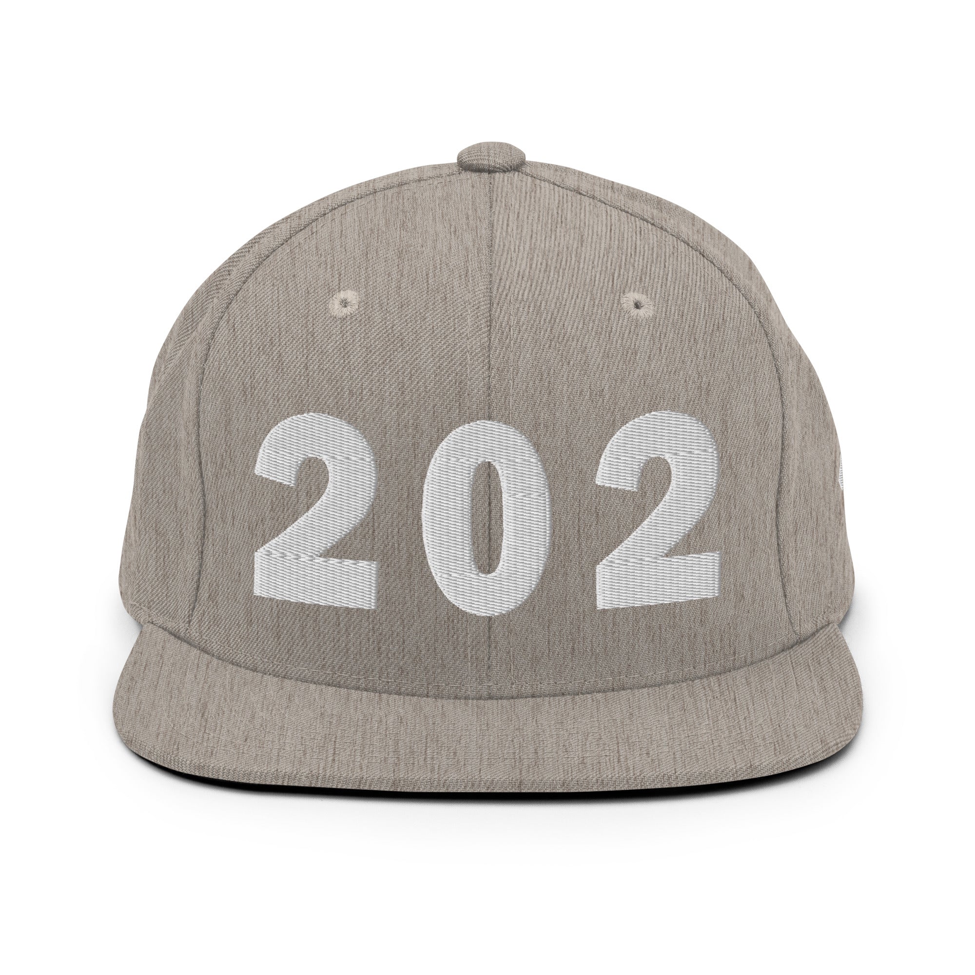 202 Area Code Snapback Hat