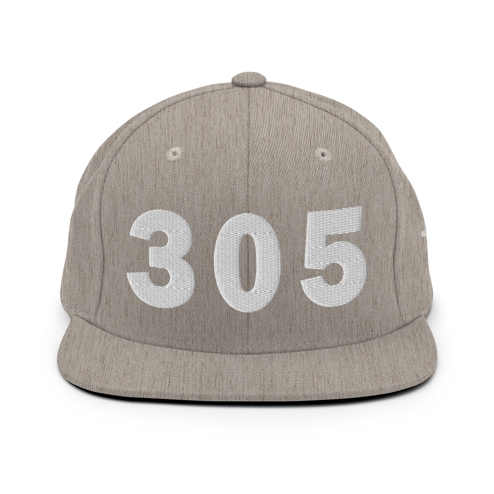 305 Area Code Snapback Hat