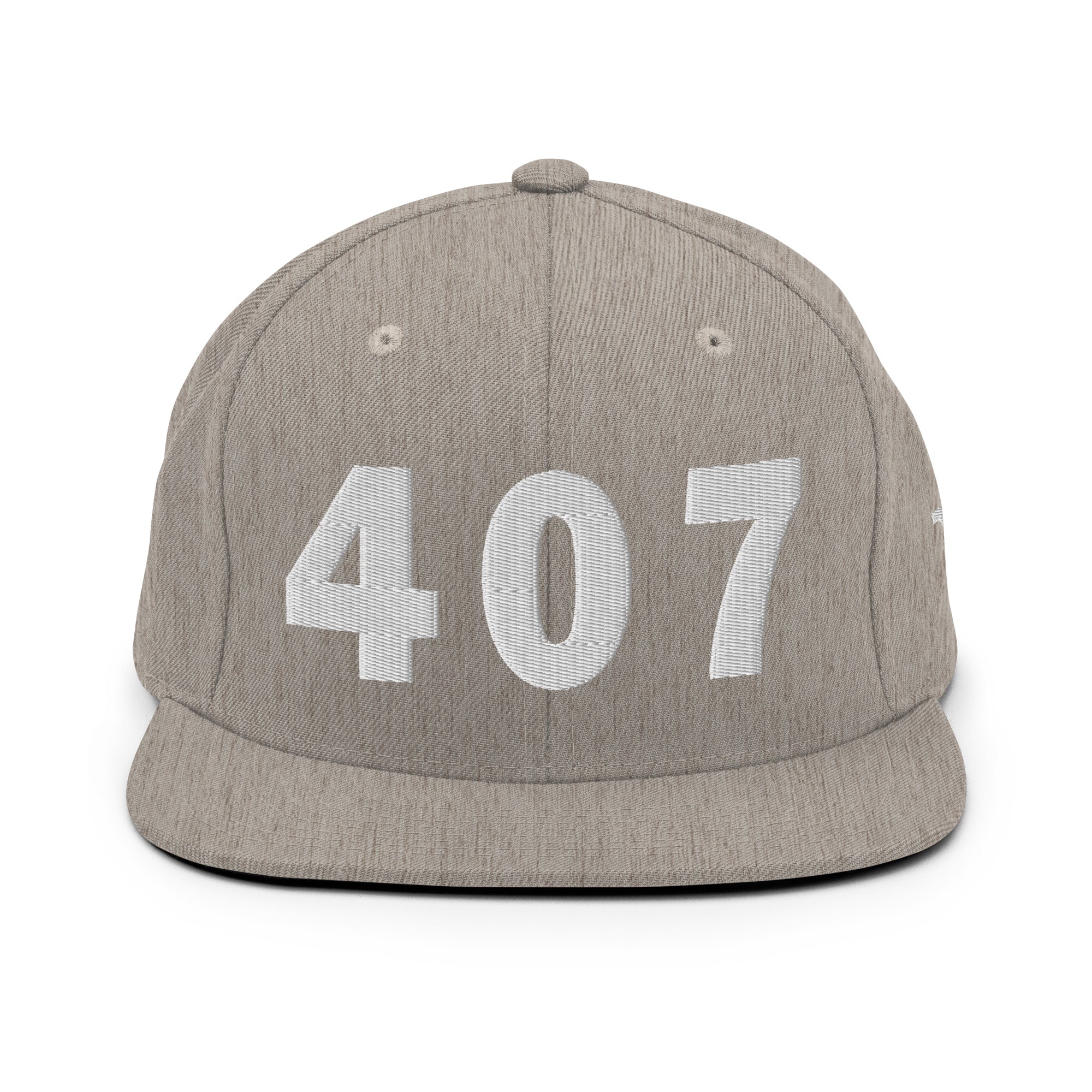 407 Area Code Snapback Hat