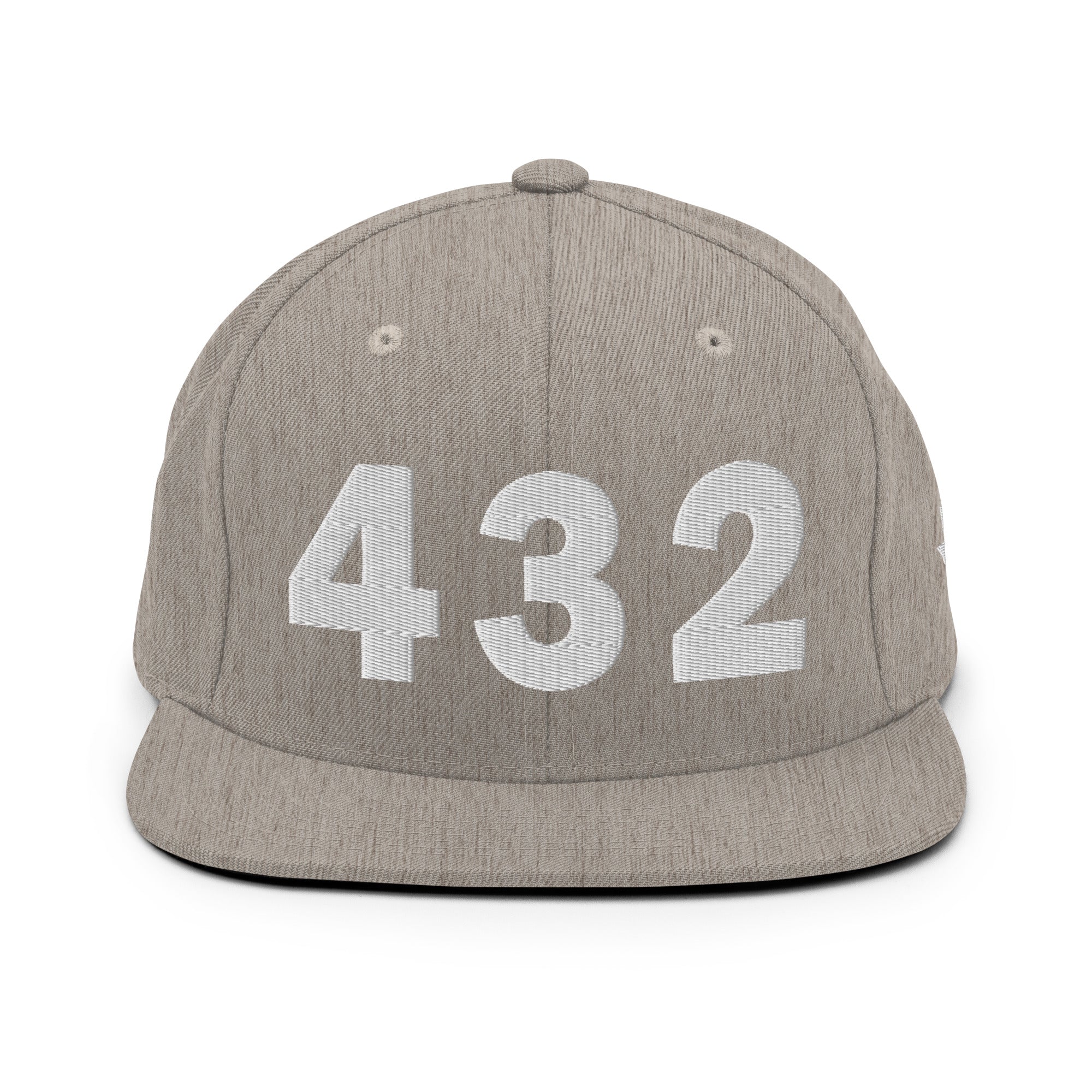 432 Area Code Snapback Hat