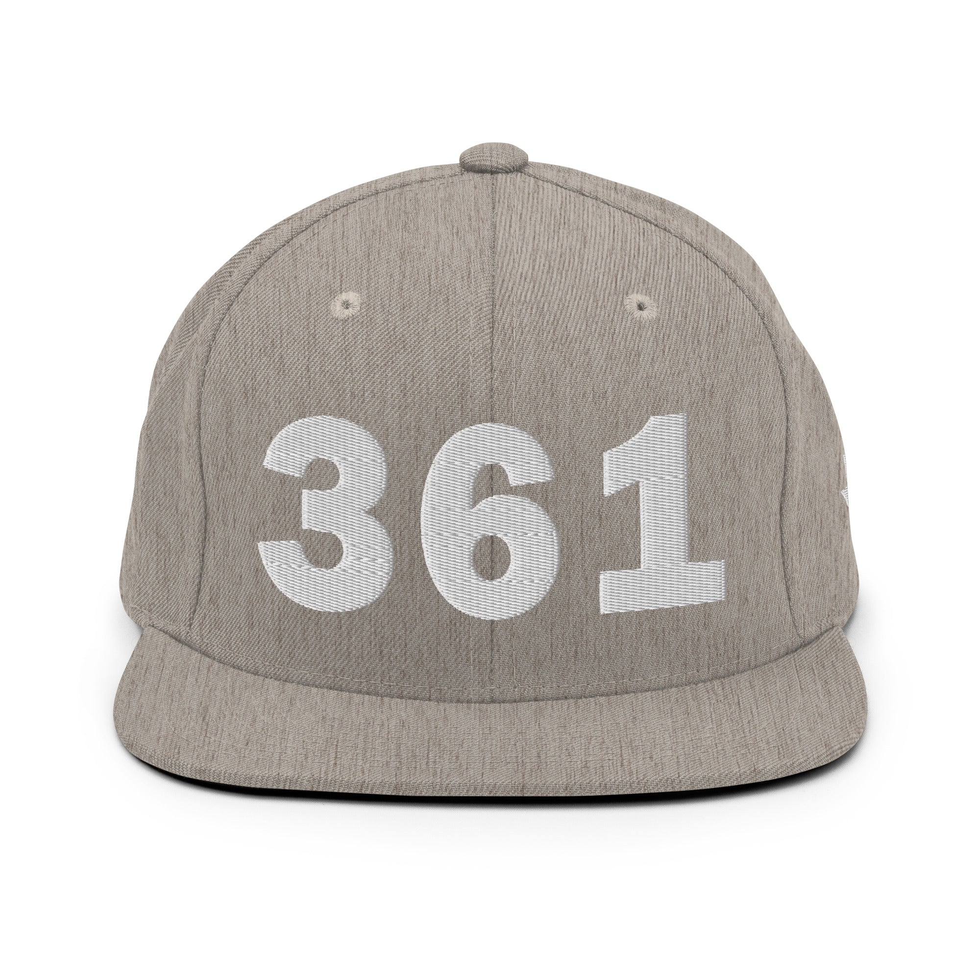 361 Area Code Snapback Hat