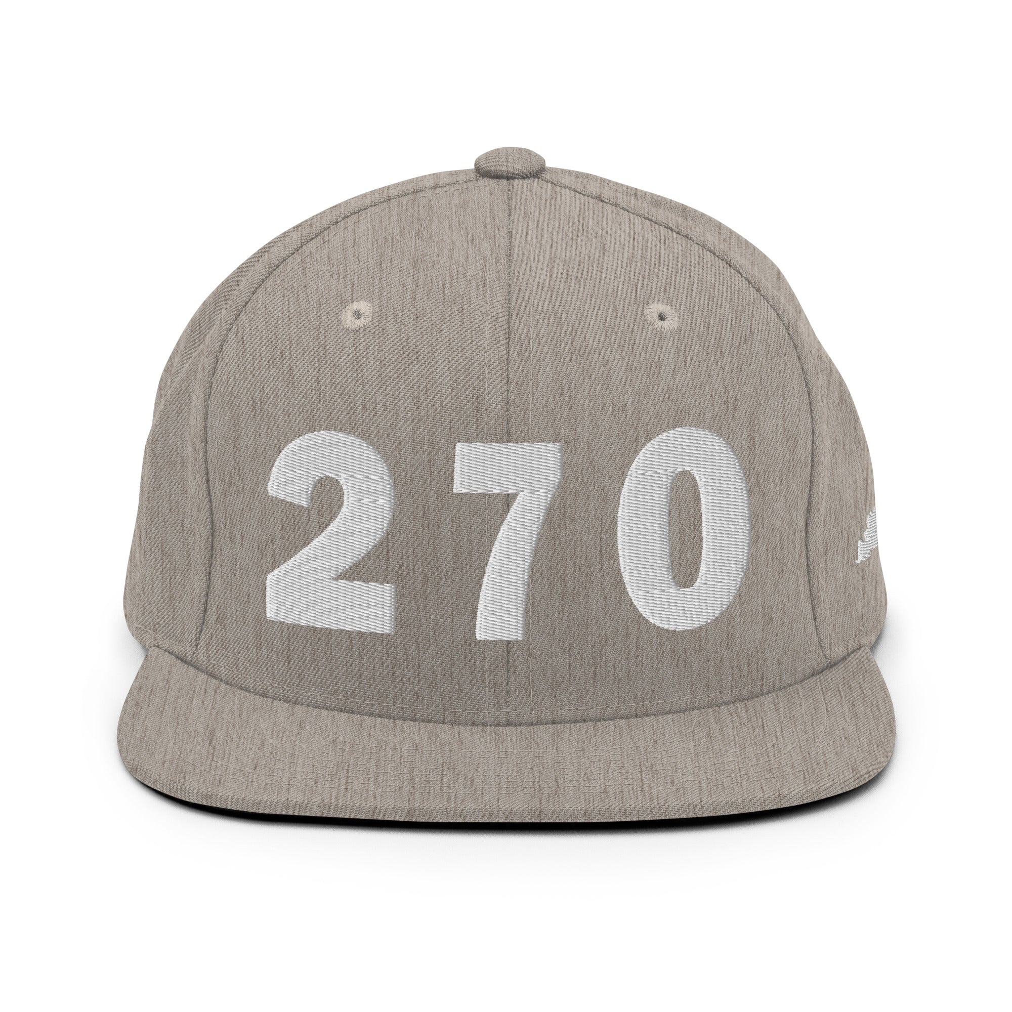 270 Area Code Snapback Hat