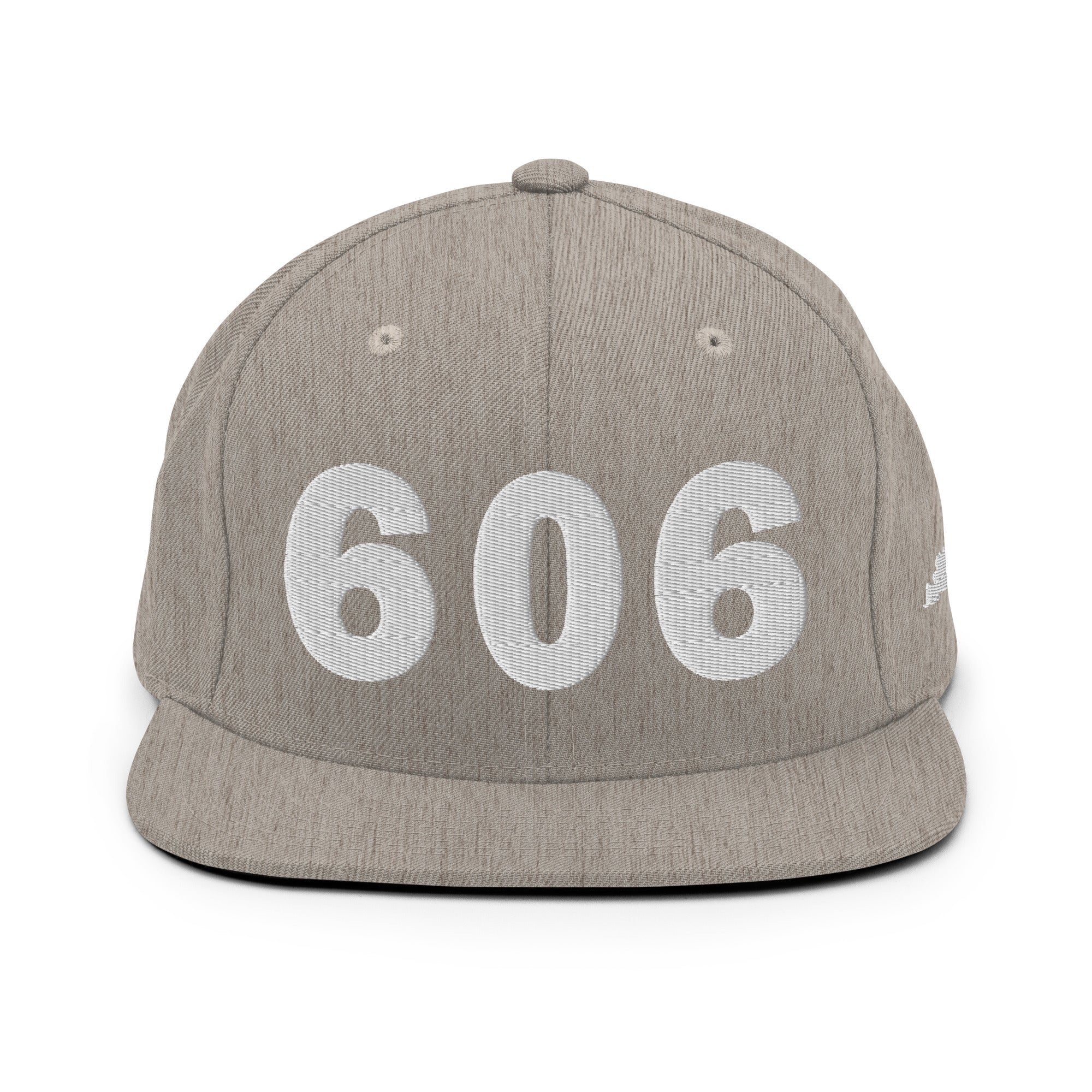 606 Area Code Snapback Hat