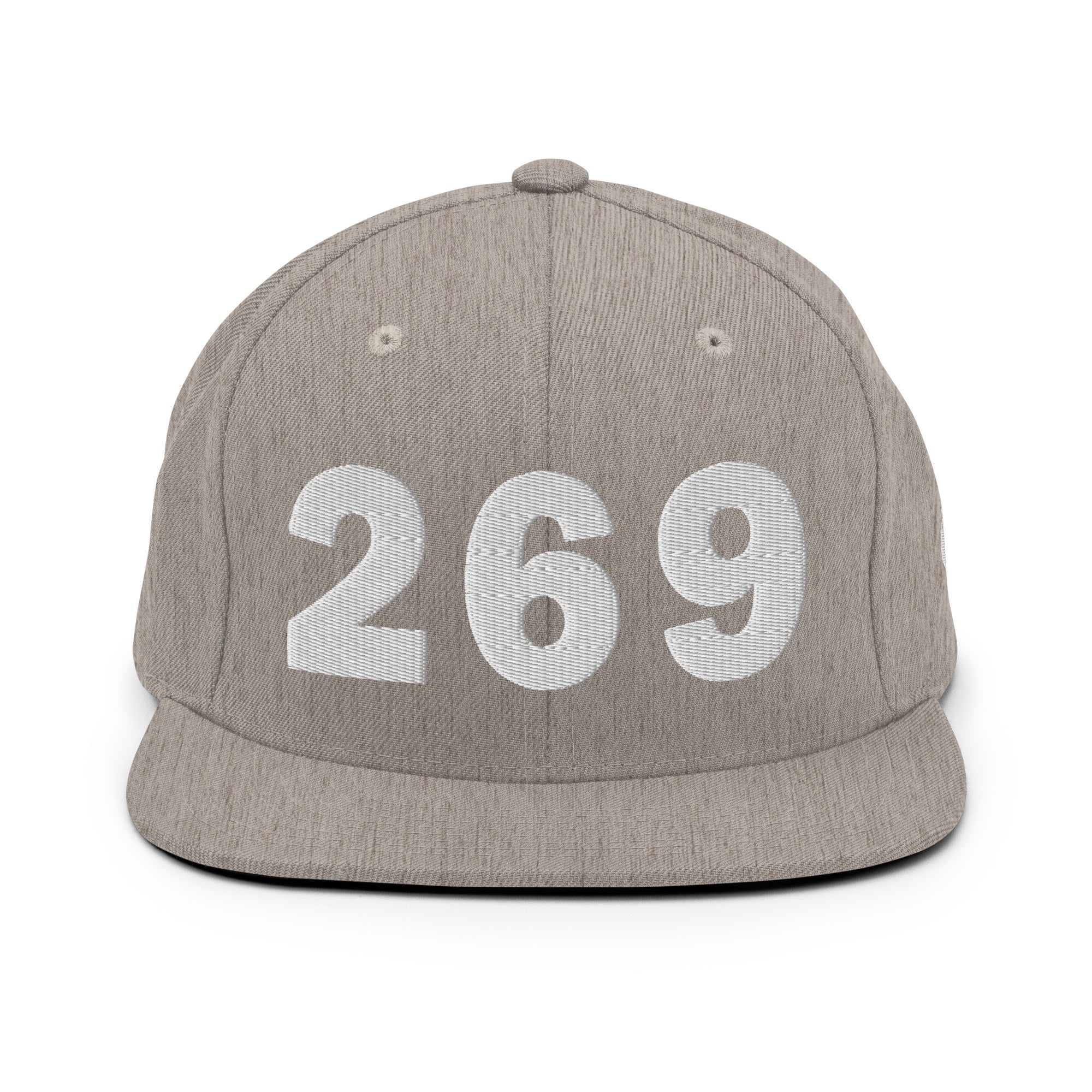 269 Area Code Snapback Hat