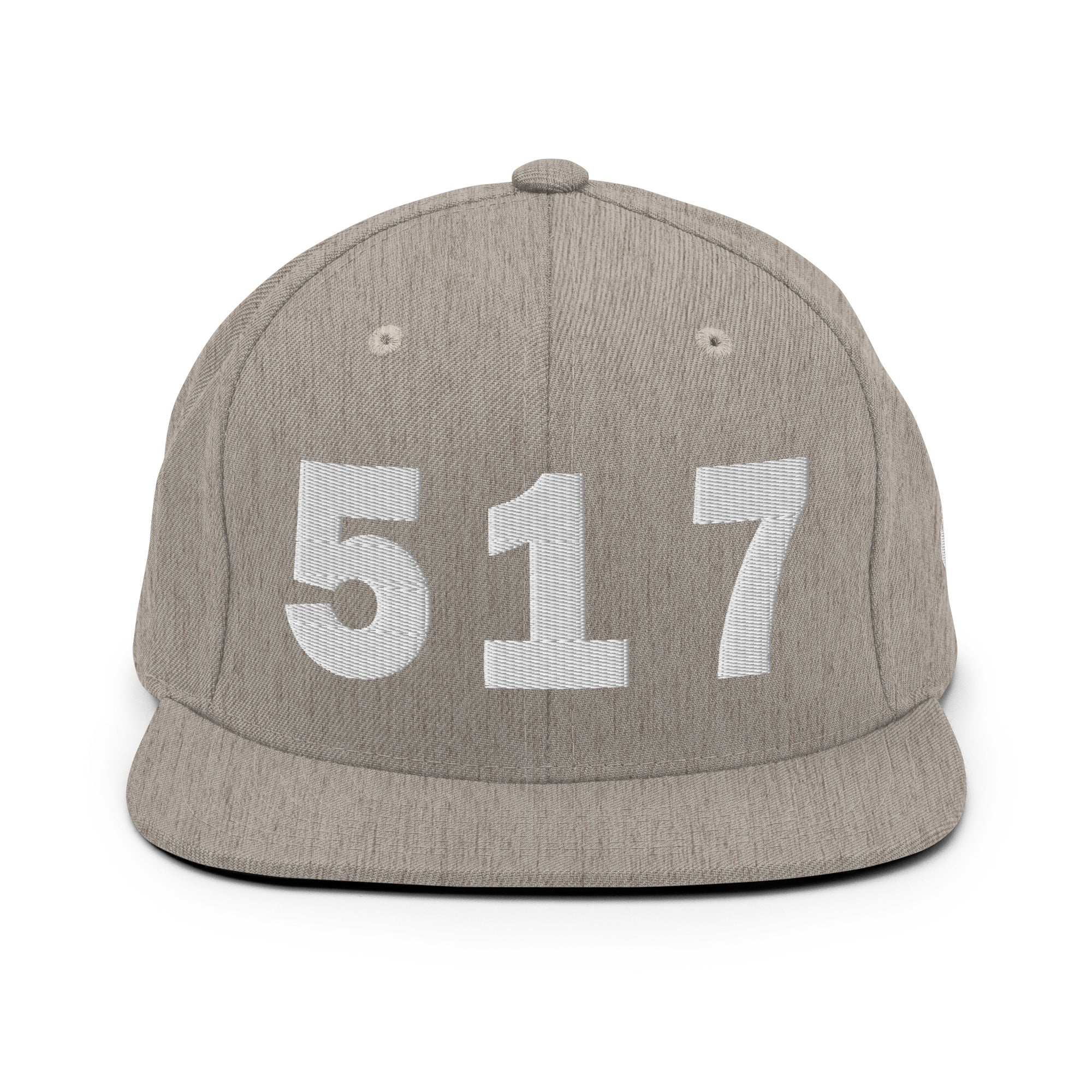 517 Area Code Snapback Hat