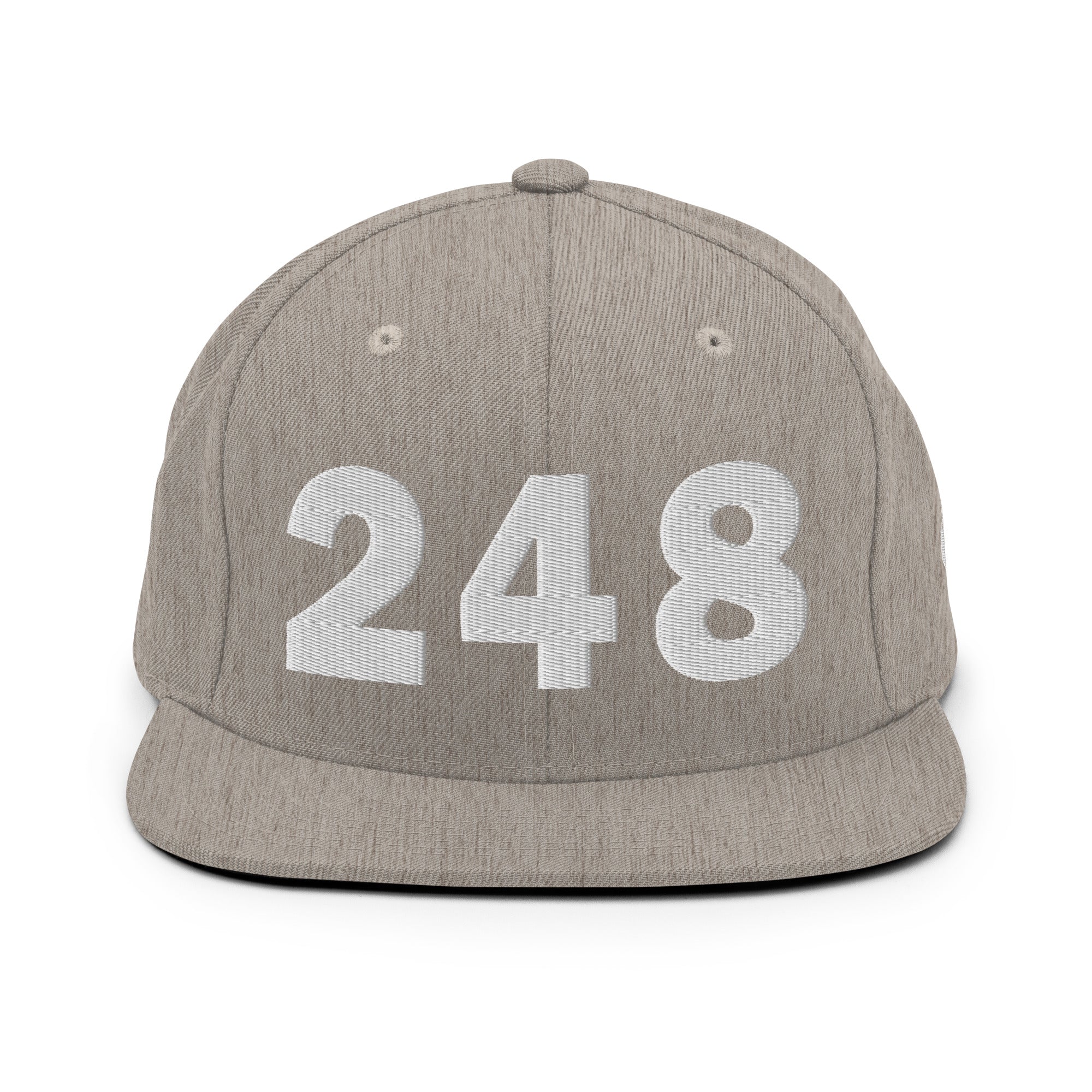 248 Area Code Snapback Hat