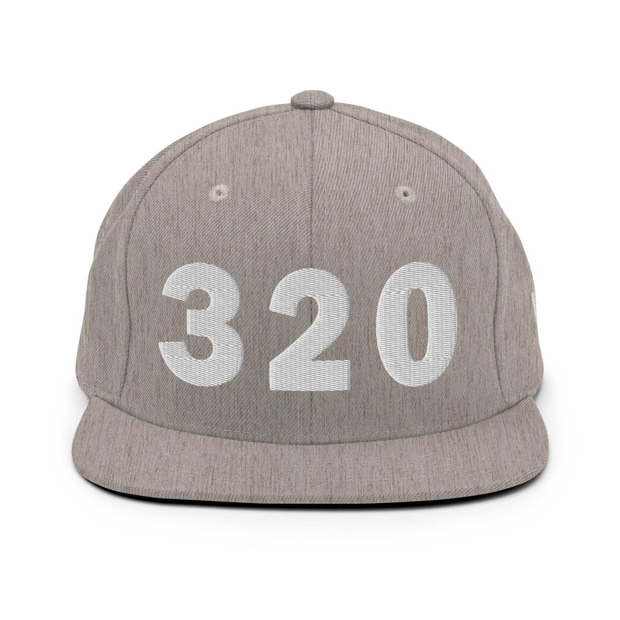 320 Area Code Snapback Hat