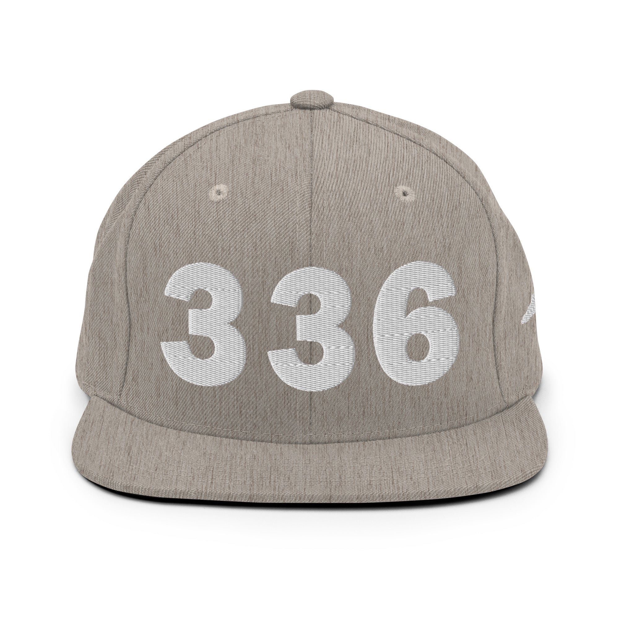 336 Area Code Snapback Hat