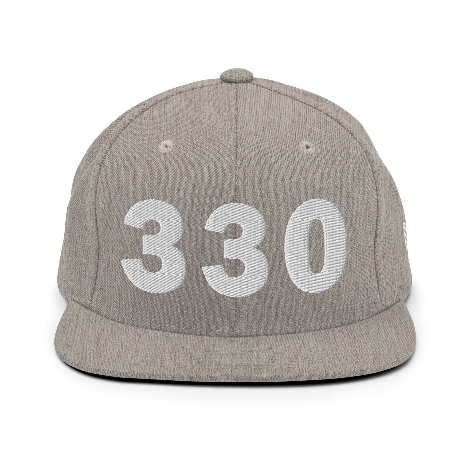 330 Area Code Snapback Hat