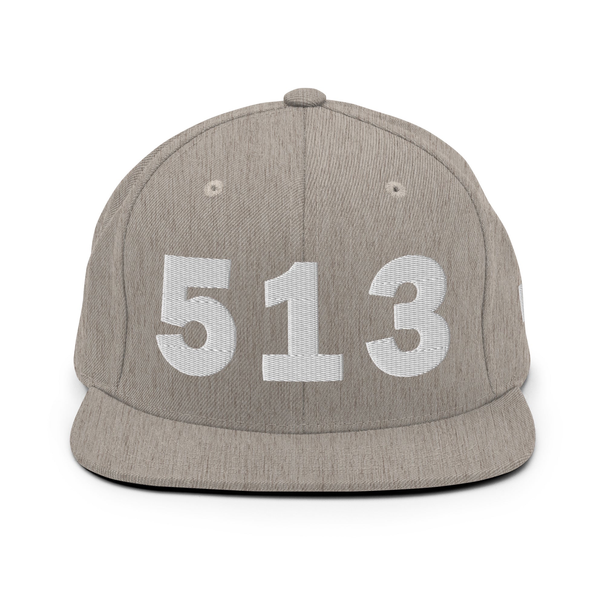 513 Area Code Snapback Hat