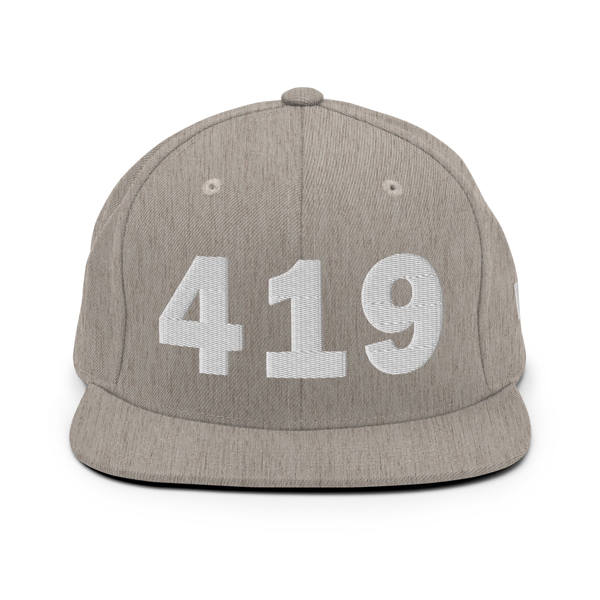 419 Area Code Snapback Hat