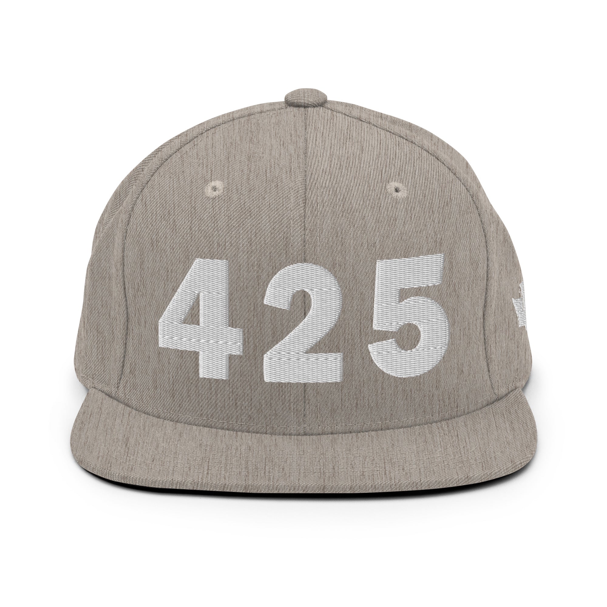 425 Area Code Snapback Hat