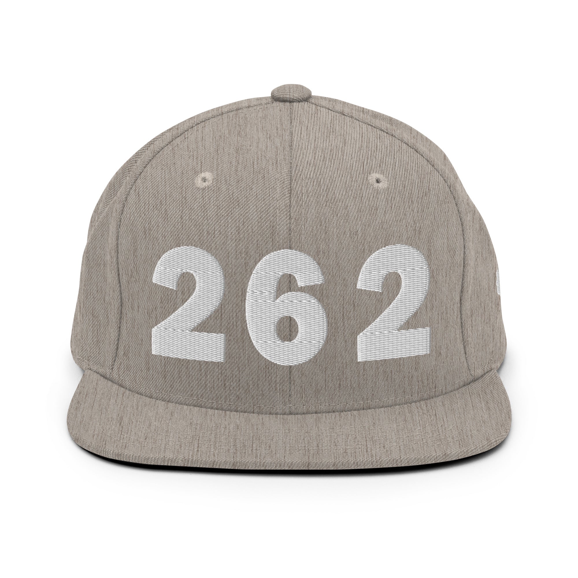 262 Area Code Snapback Hat
