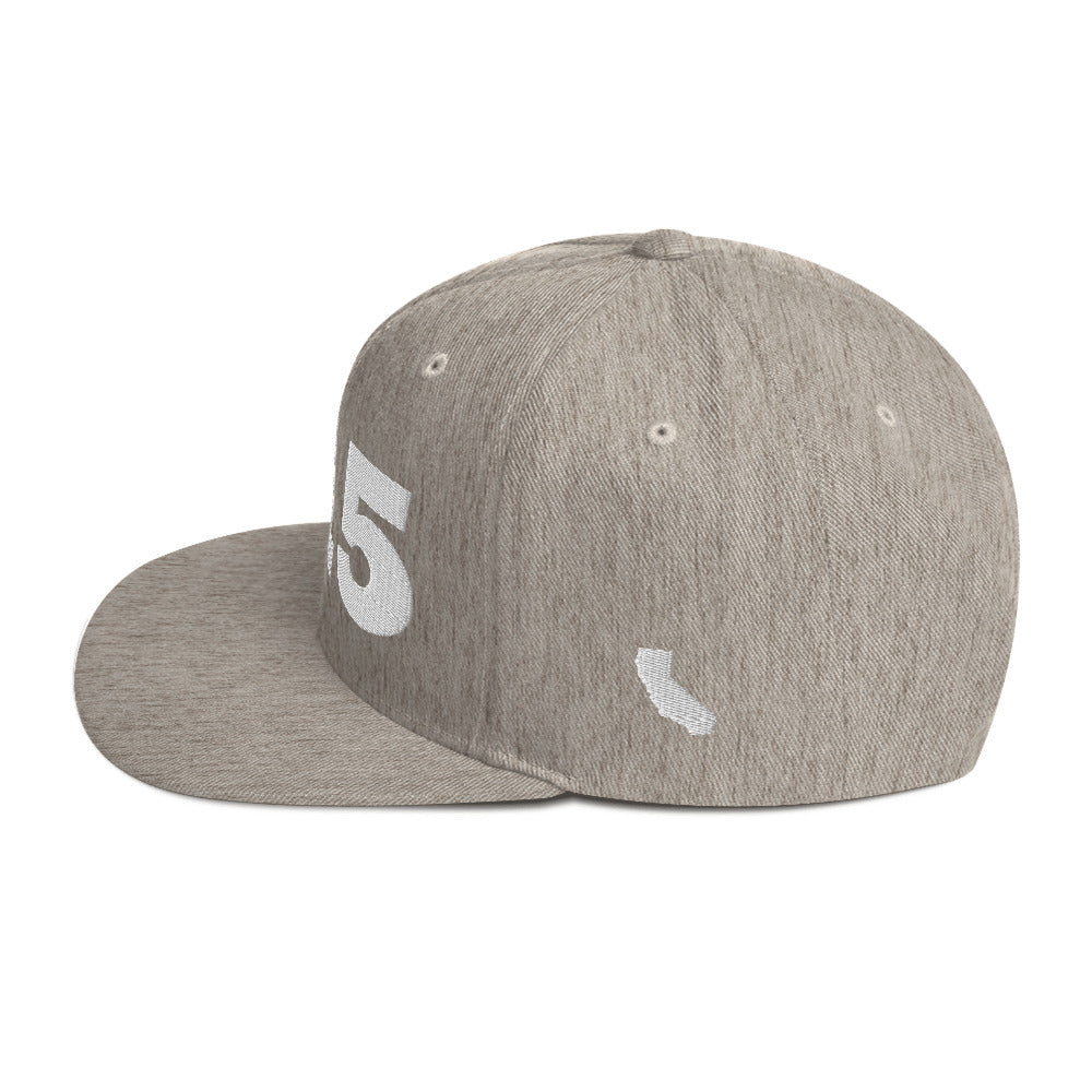 415 Area Code Snapback Hat