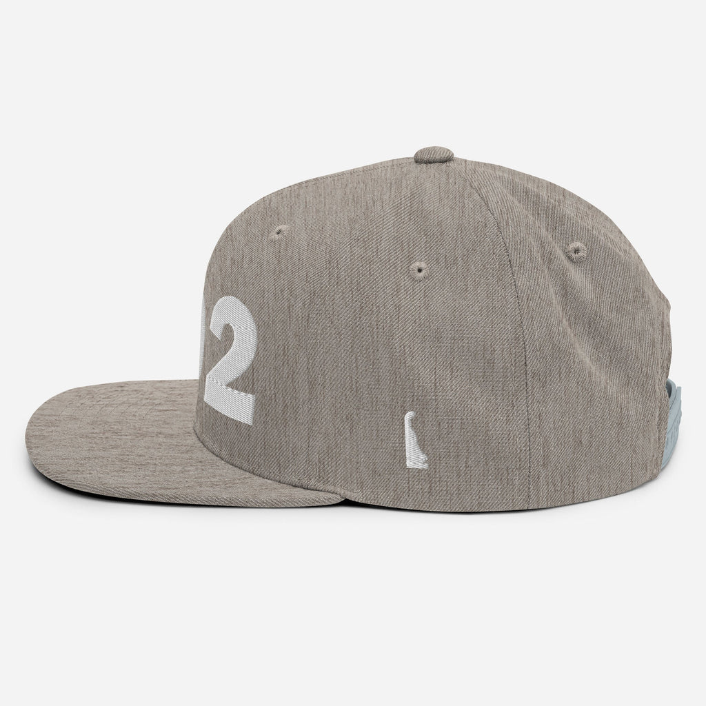 302 Area Code Snapback Hat