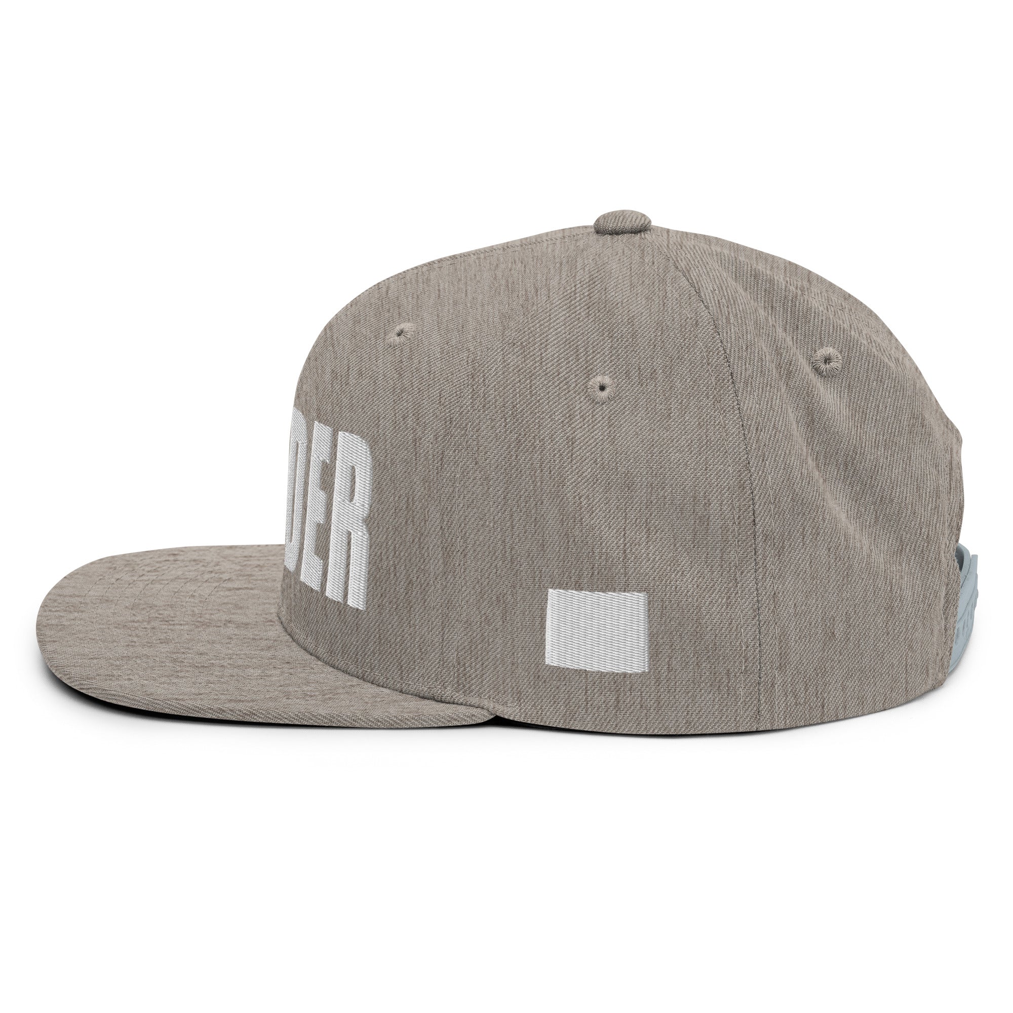 Boulder Colorado Snapback Hat