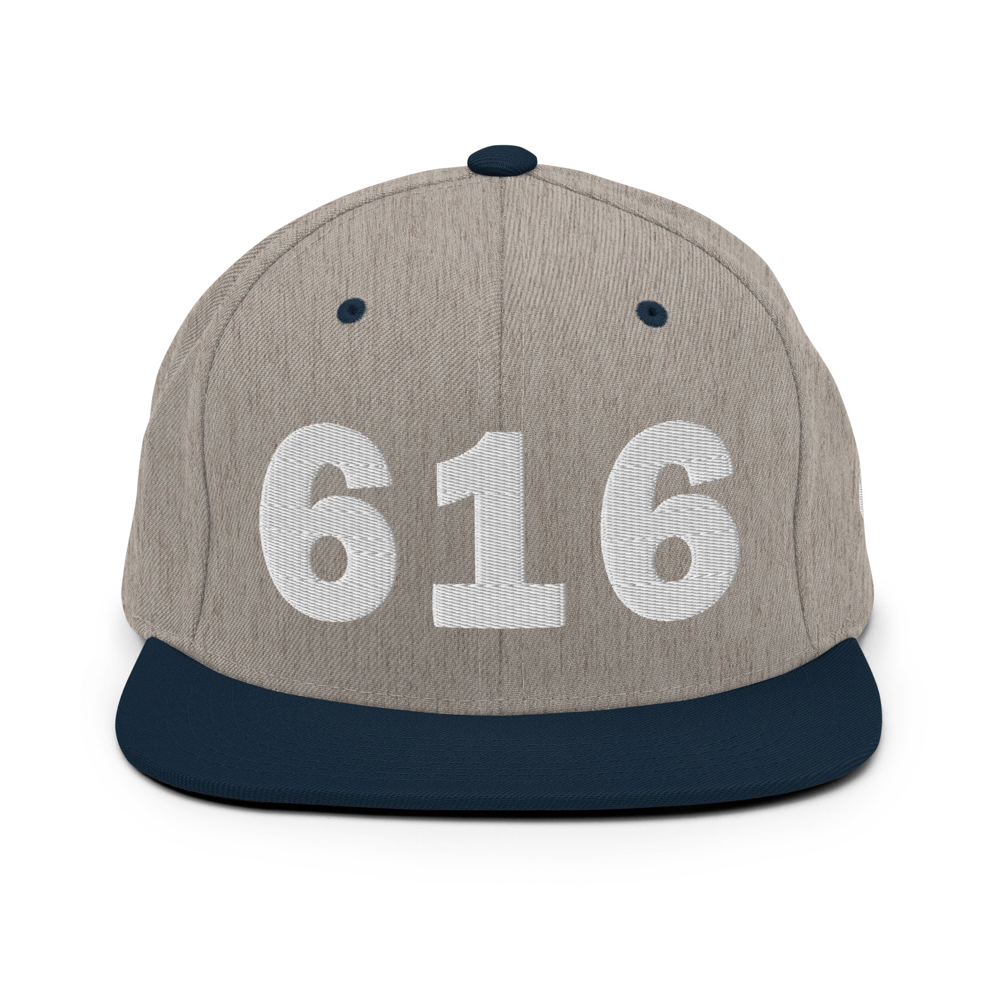 616 Area Code Snapback Hat