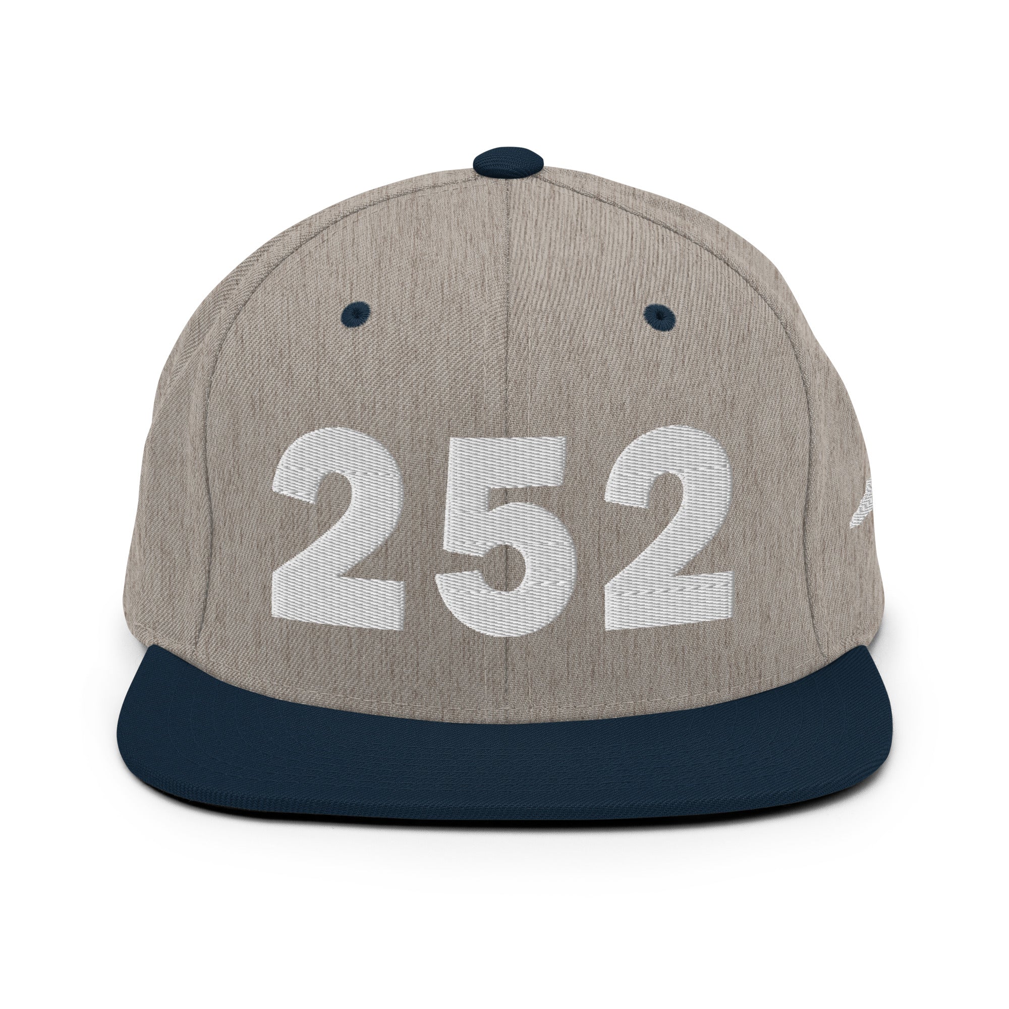 252 Area Code Snapback Hat
