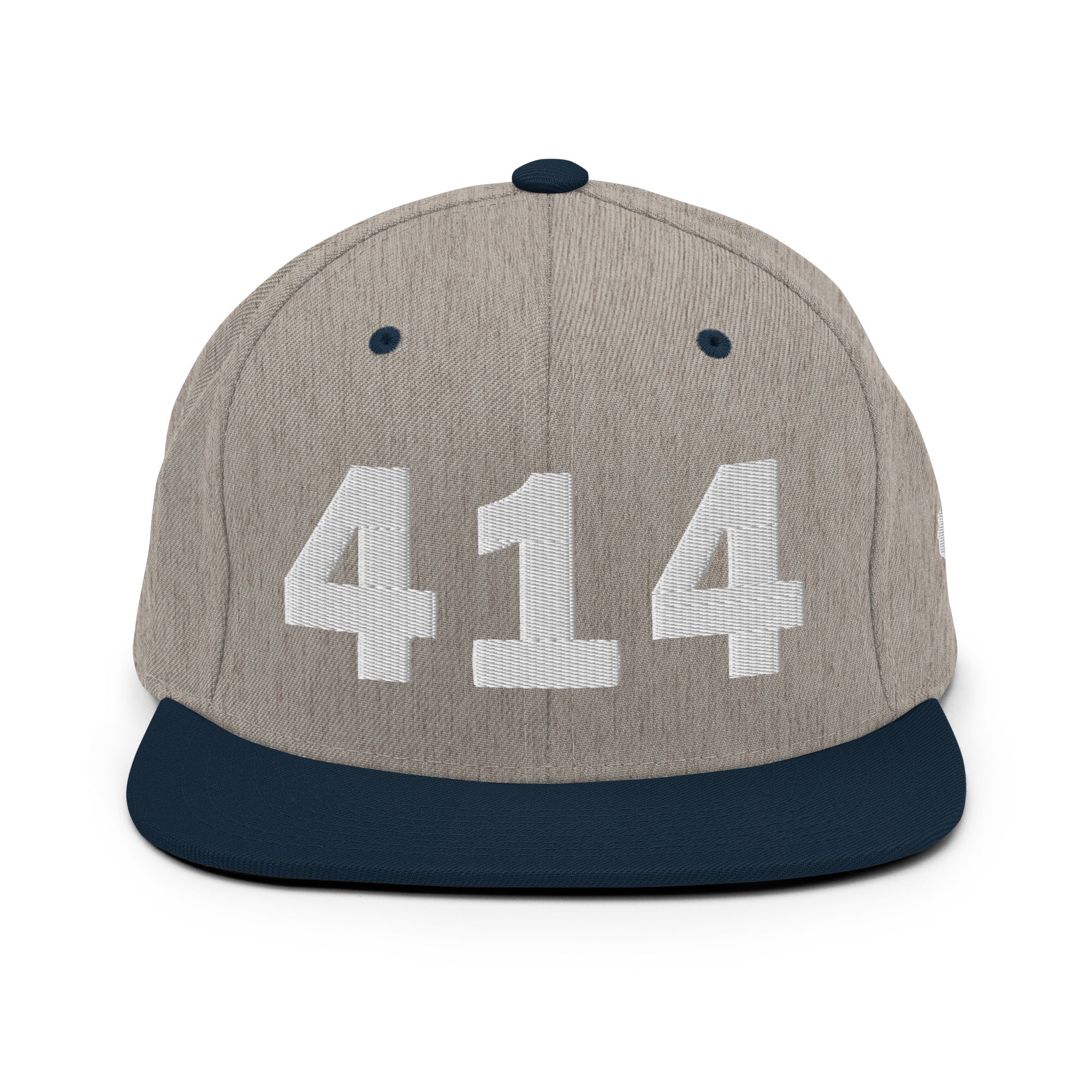 414 Area Code Snapback Hat