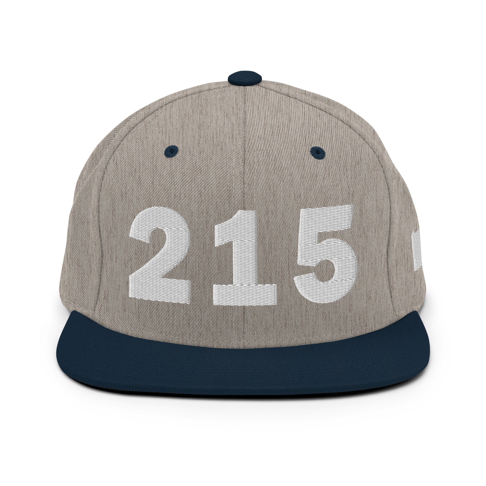 215 Area Code Snapback Hat