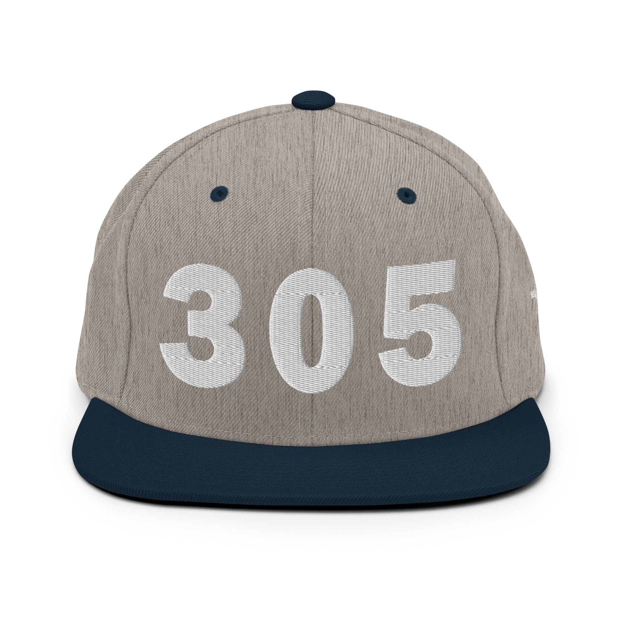 305 Area Code Snapback Hat