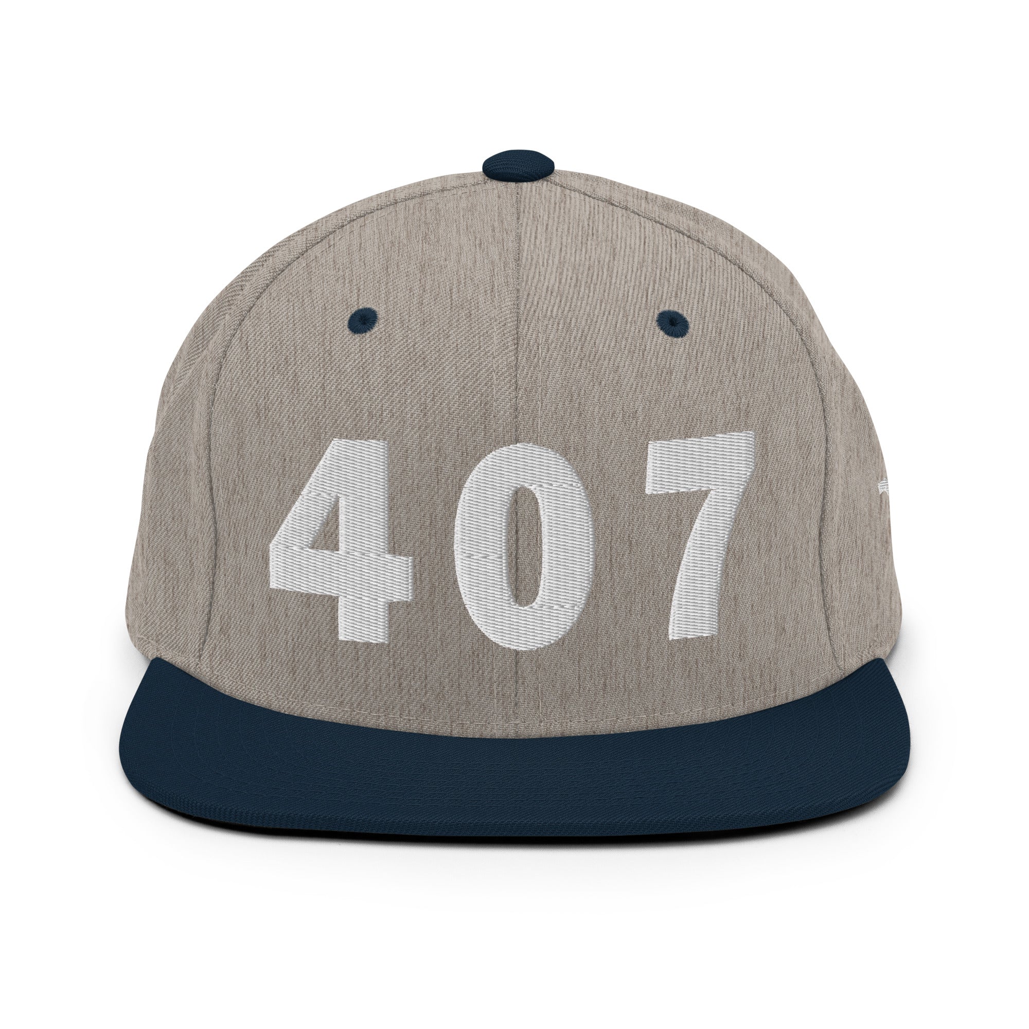 407 Area Code Snapback Hat