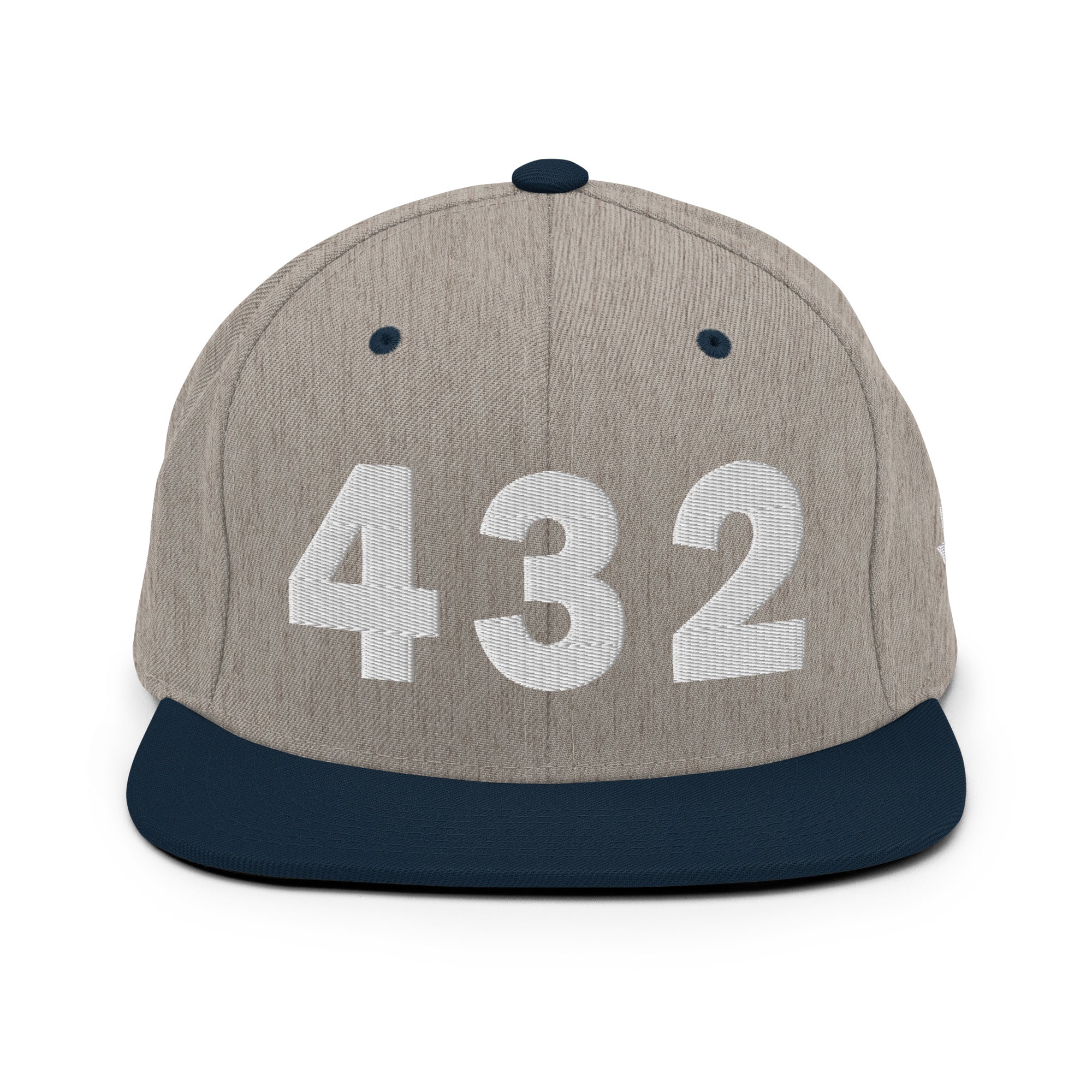 432 Area Code Snapback Hat