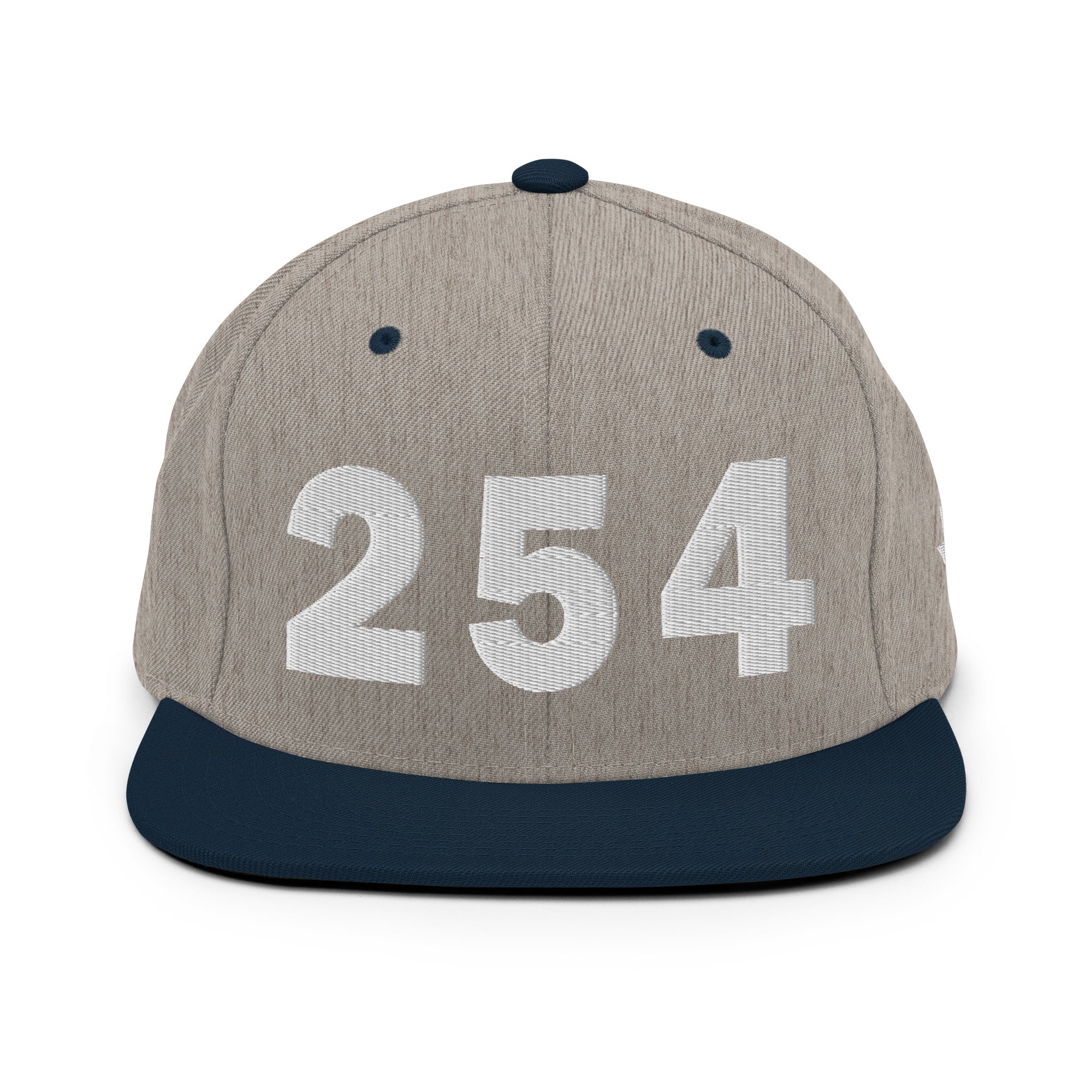 254 Area Code Snapback Hat