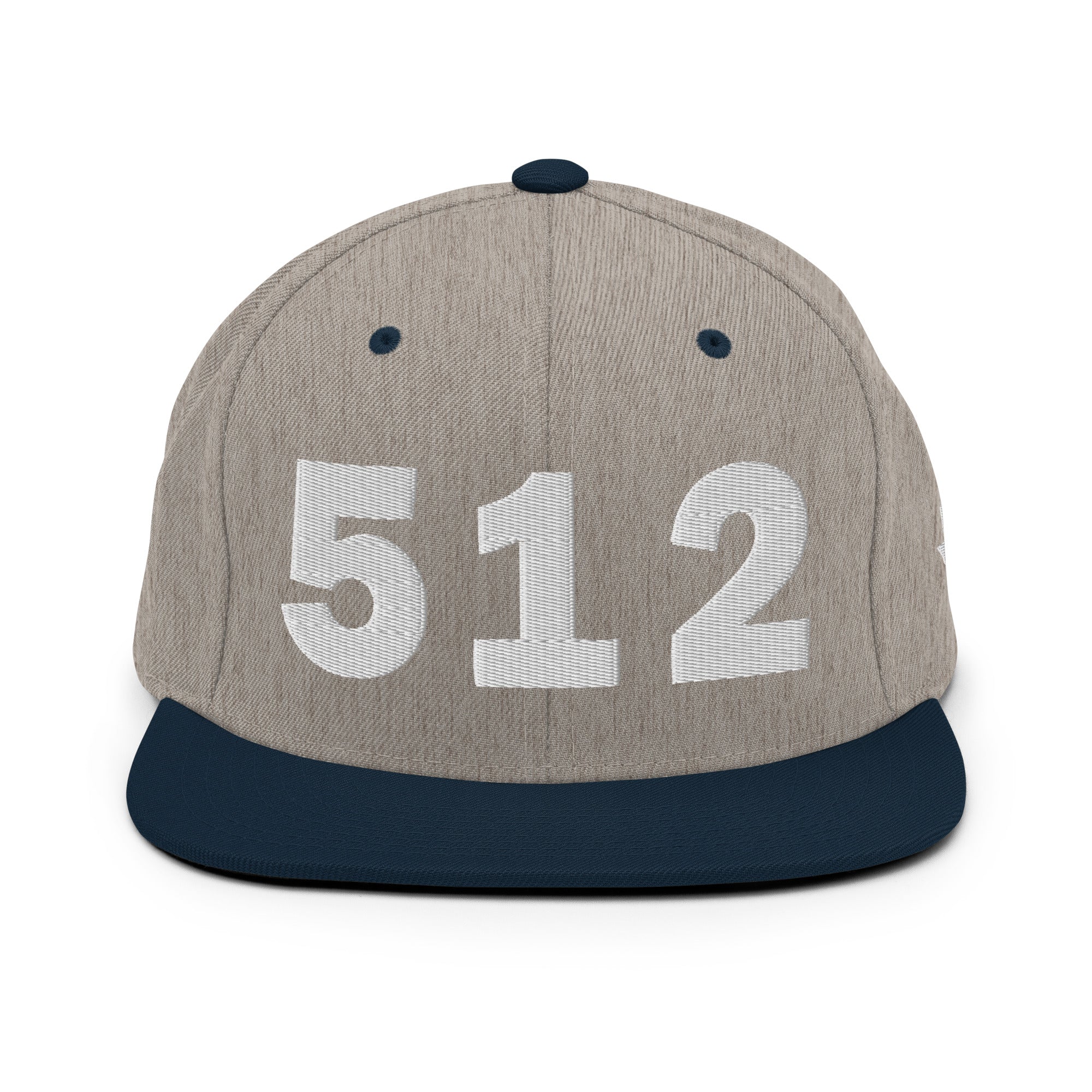512 Area Code Snapback Hat