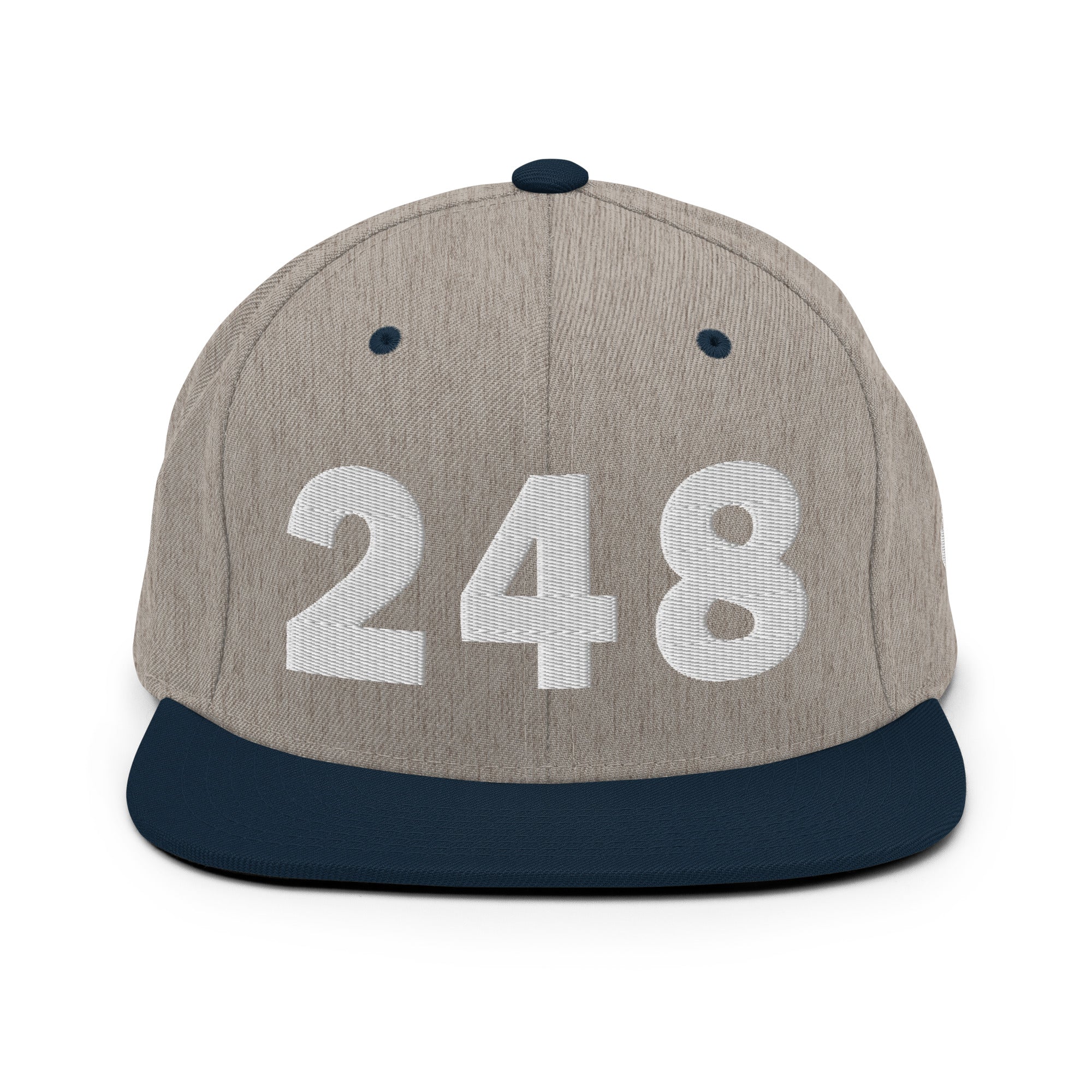 248 Area Code Snapback Hat