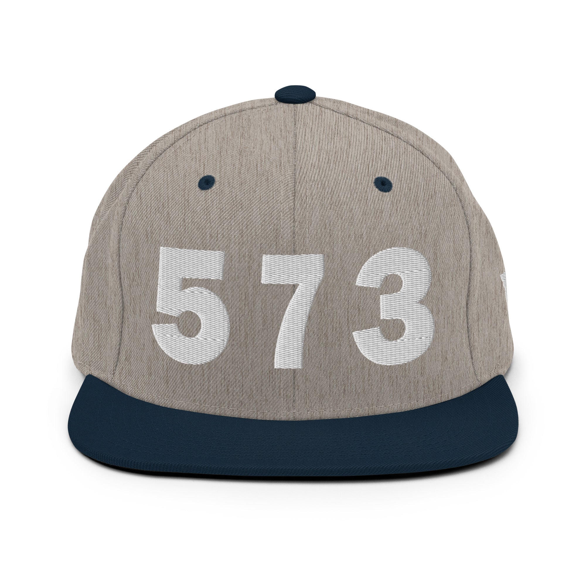573 Area Code Snapback Hat