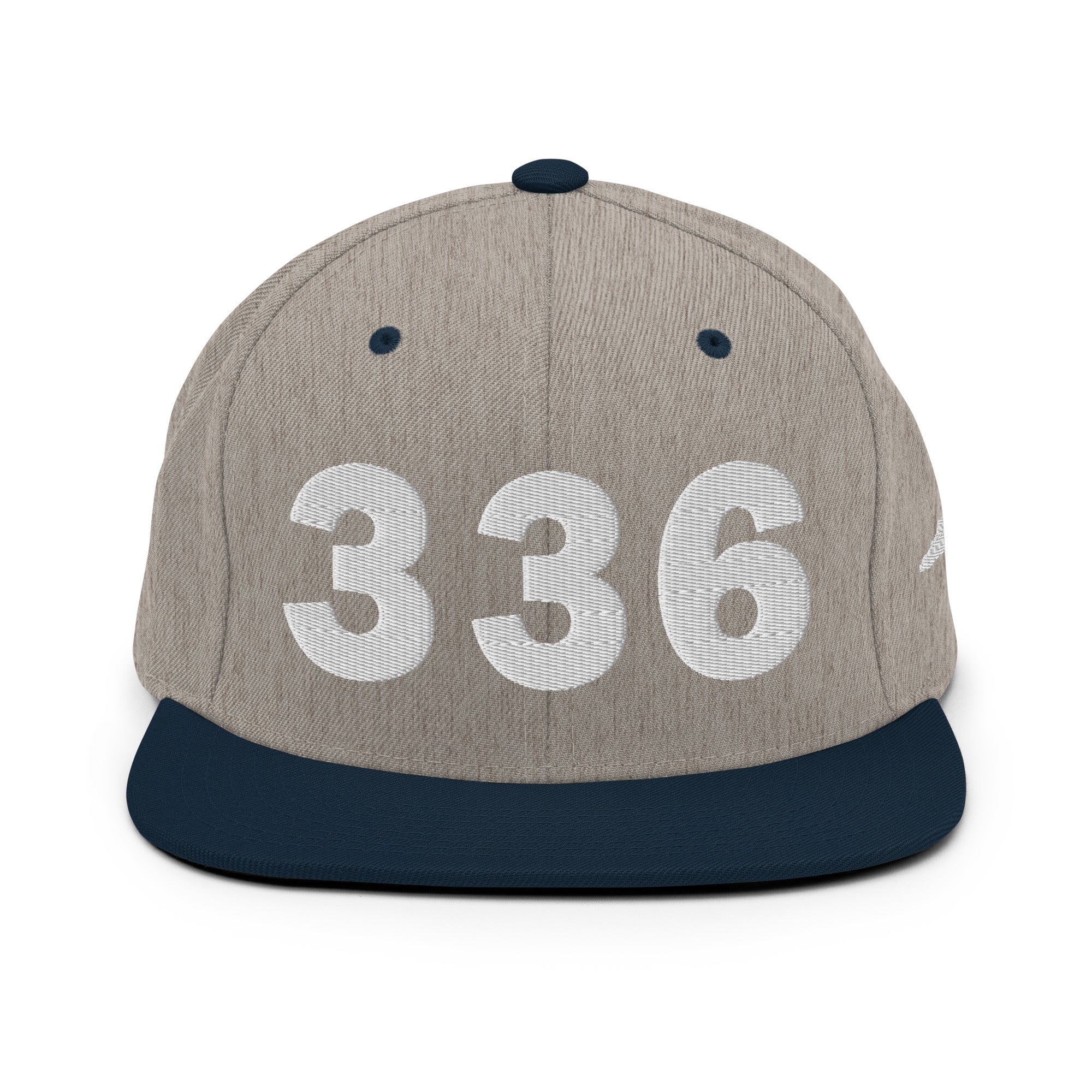 336 Area Code Snapback Hat