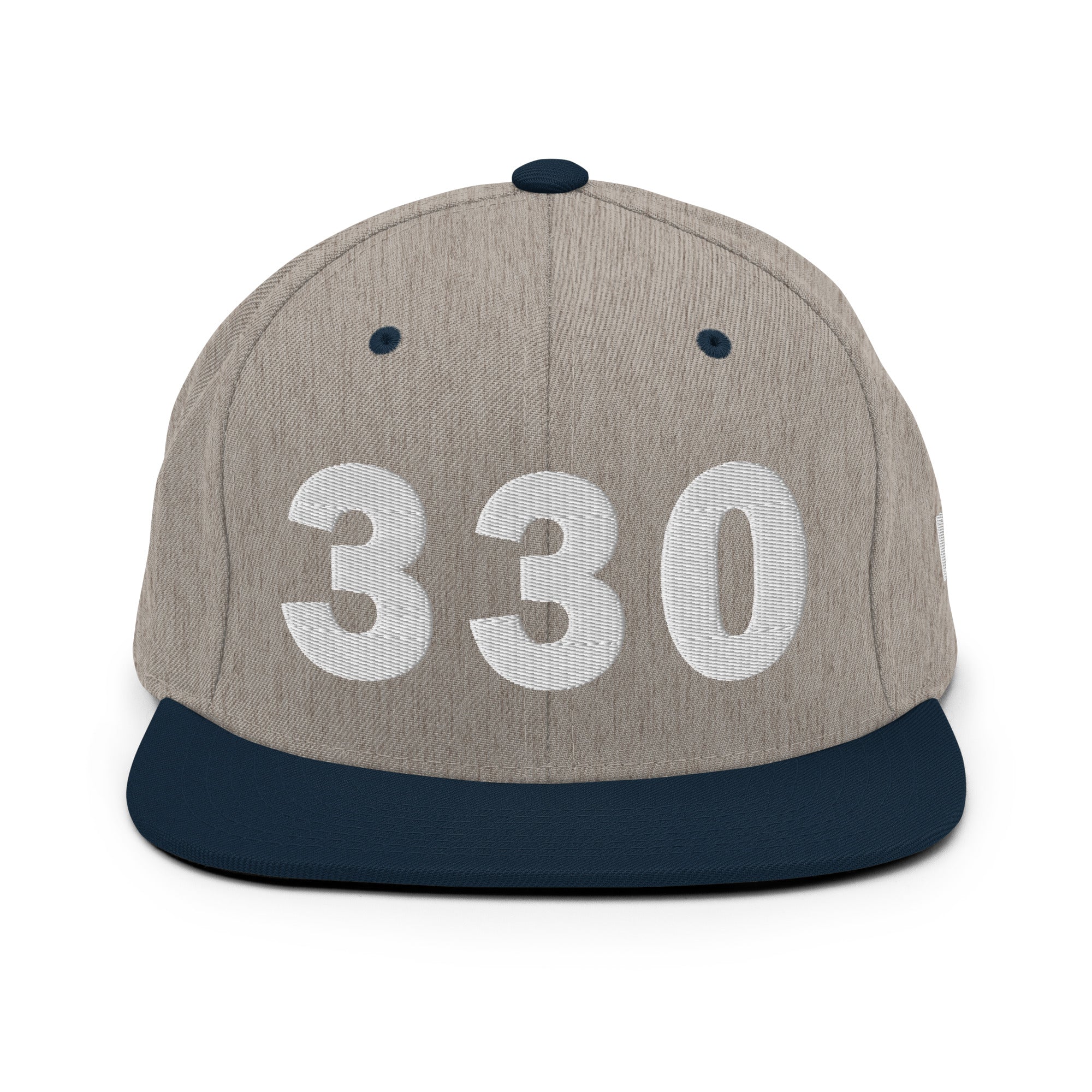 330 Area Code Snapback Hat