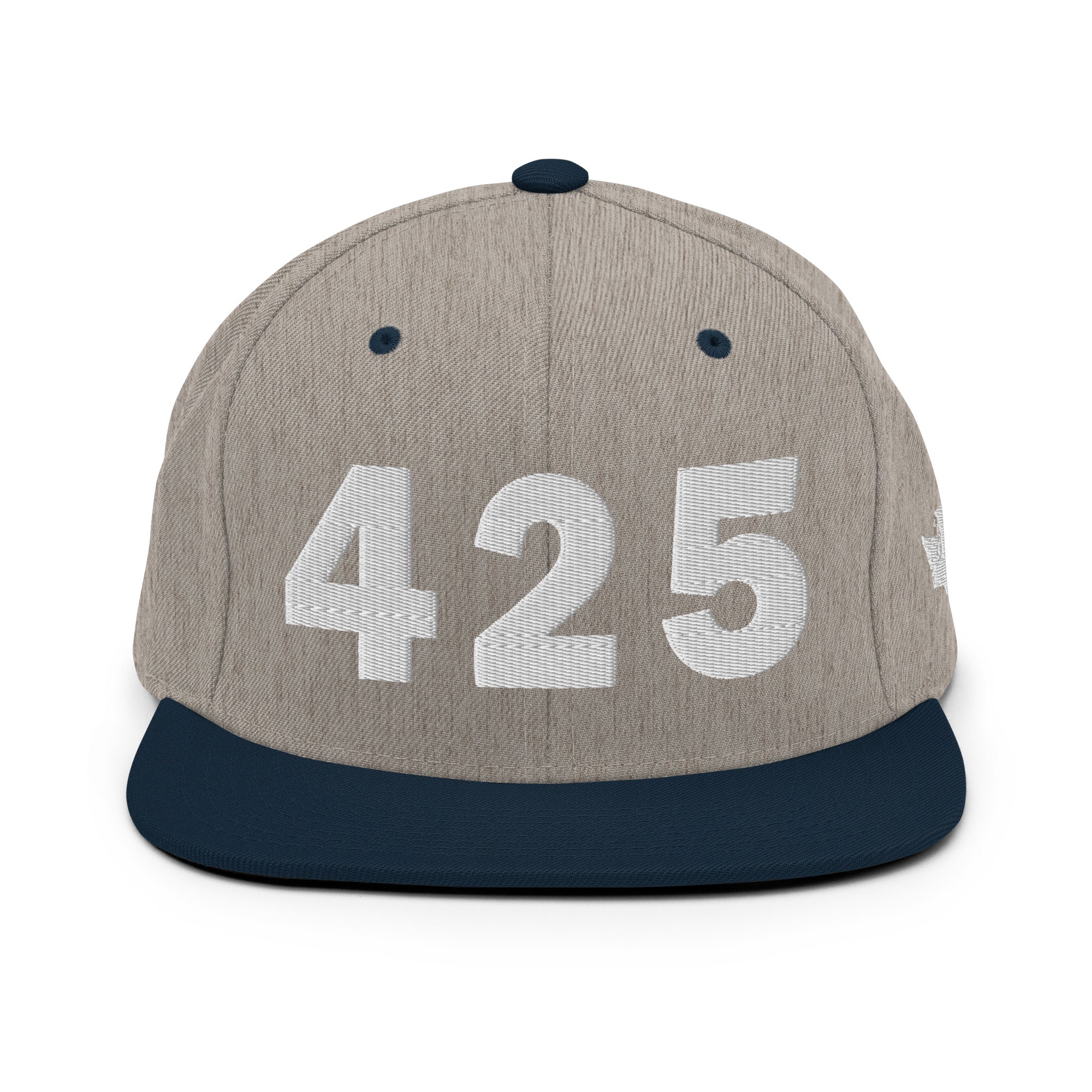 425 Area Code Snapback Hat