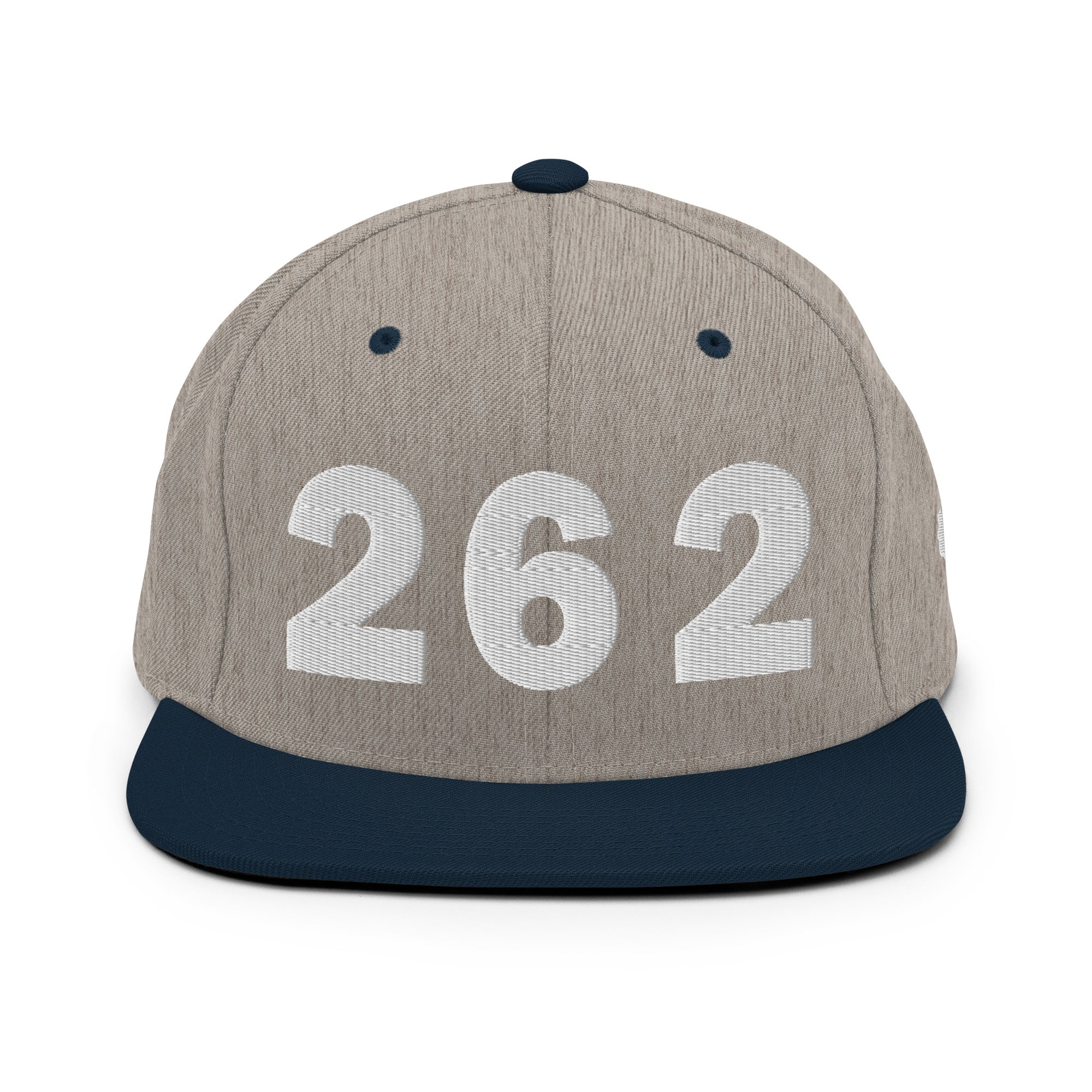 262 Area Code Snapback Hat