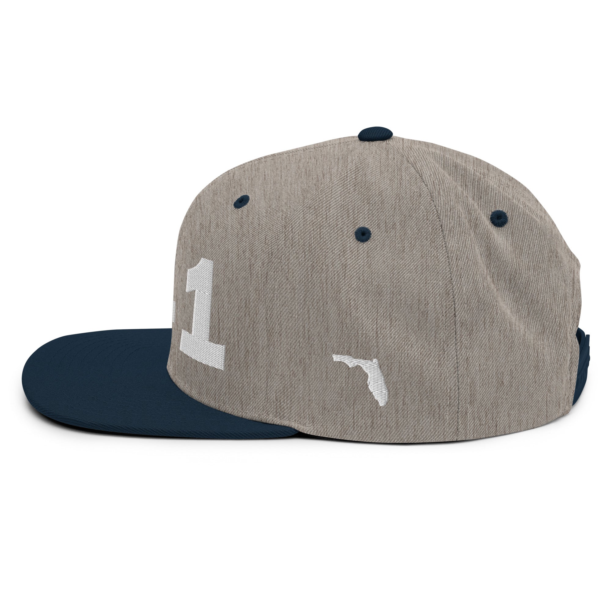 941 Area Code Snapback Hat