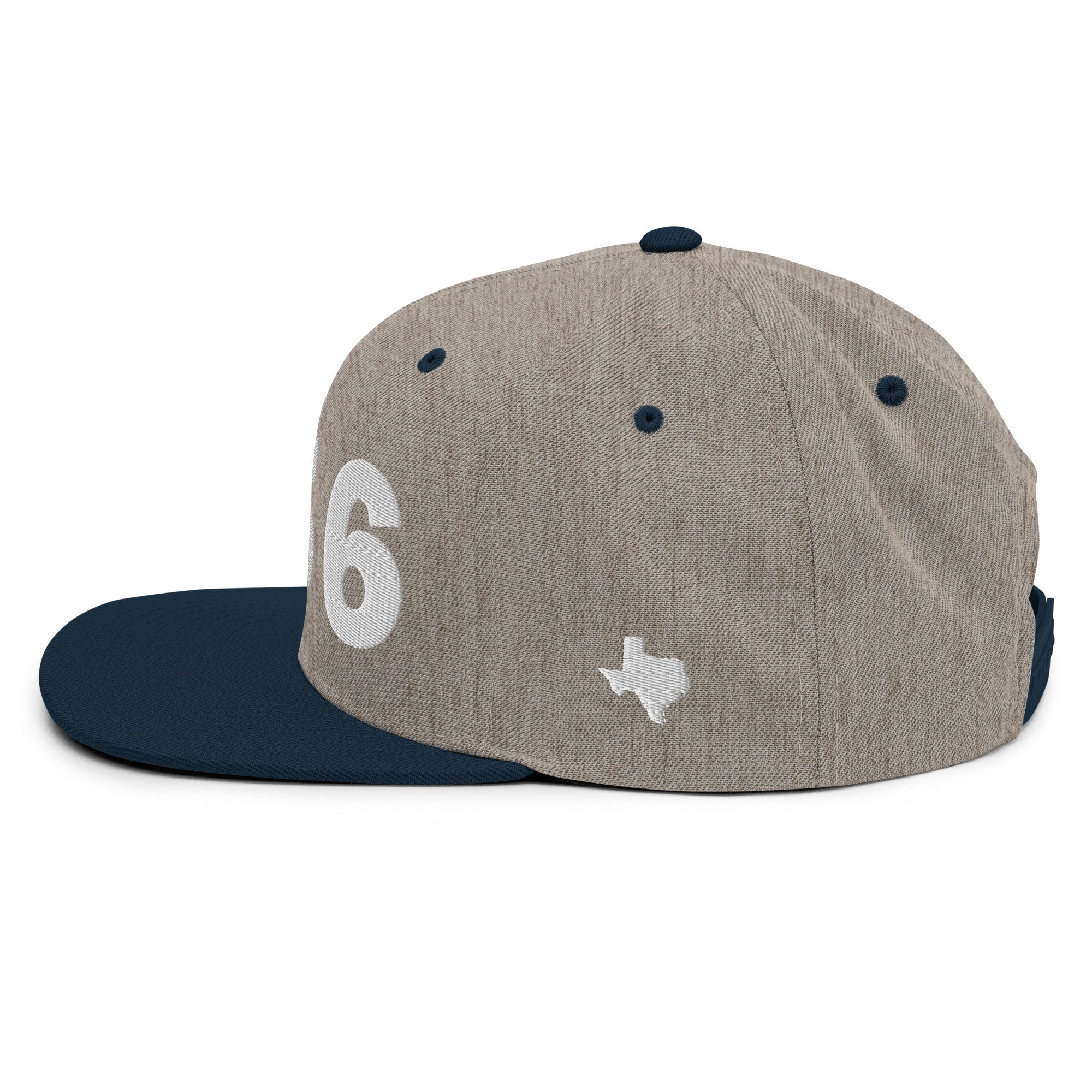956 Area Code Snapback Hat