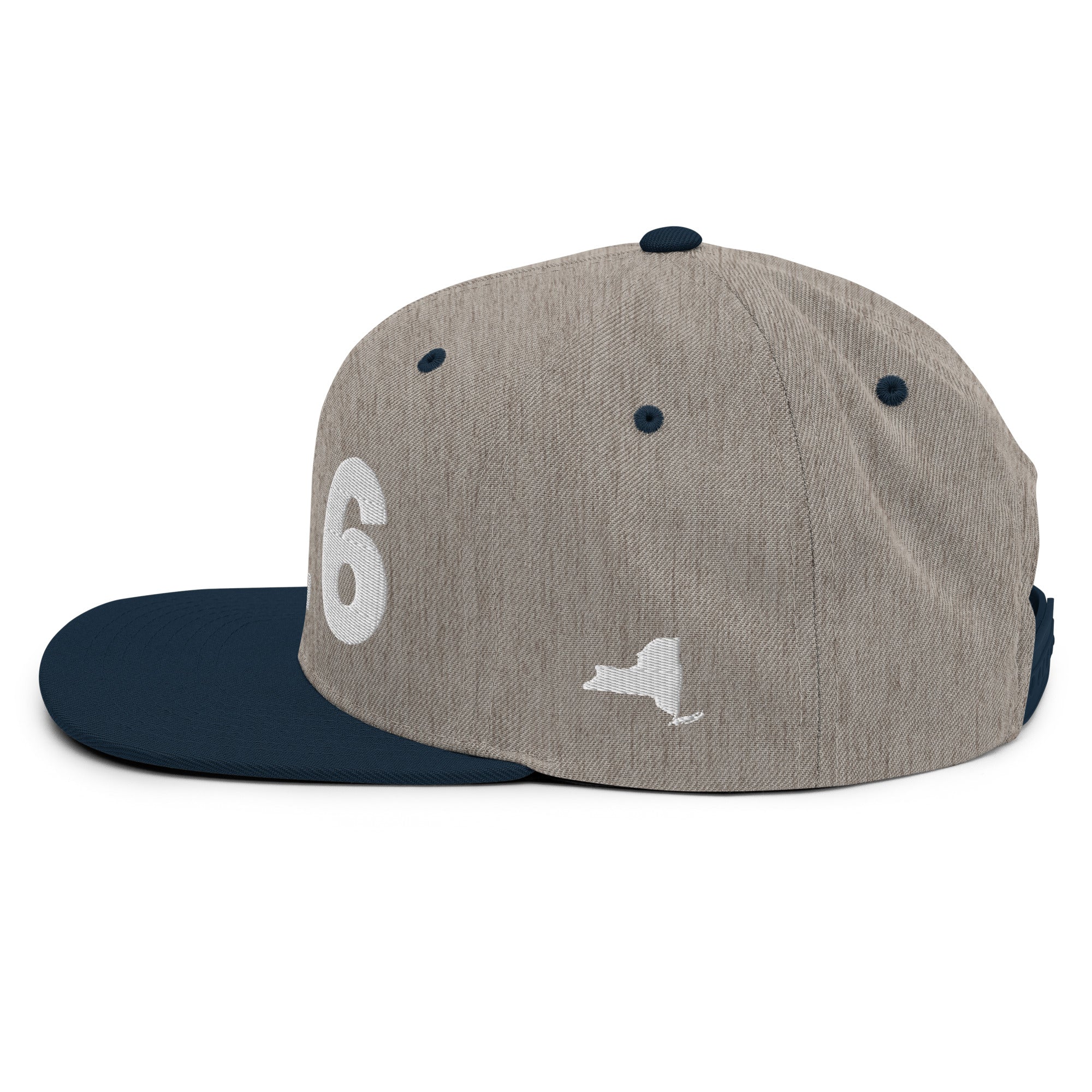 716 Area Code Snapback Hat