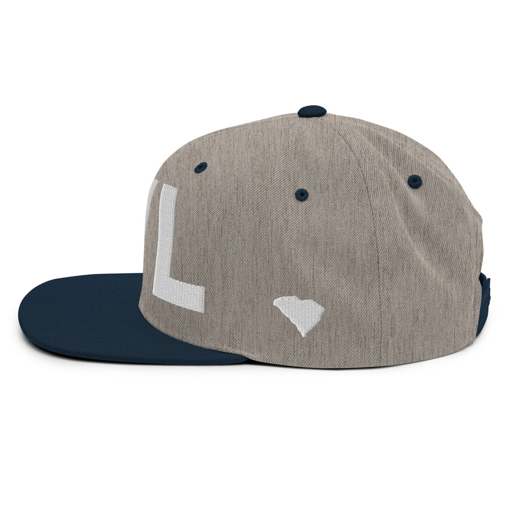 GVL Greenville South Carolina Snapback Hat