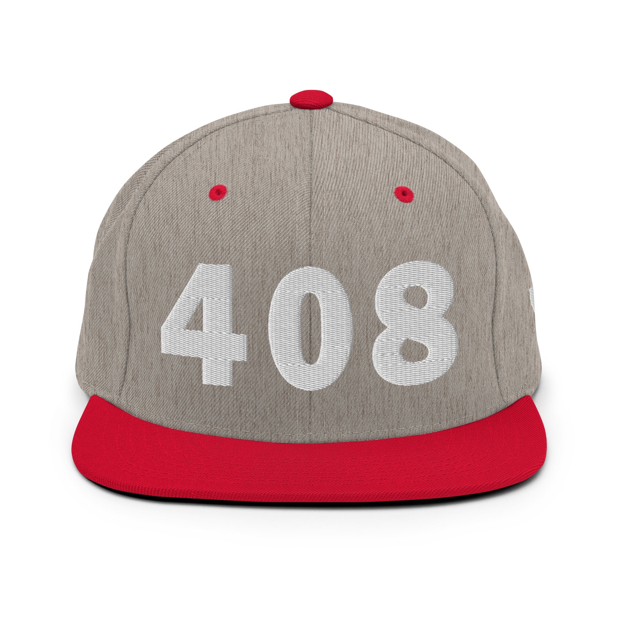408 Area Code Snapback Hat