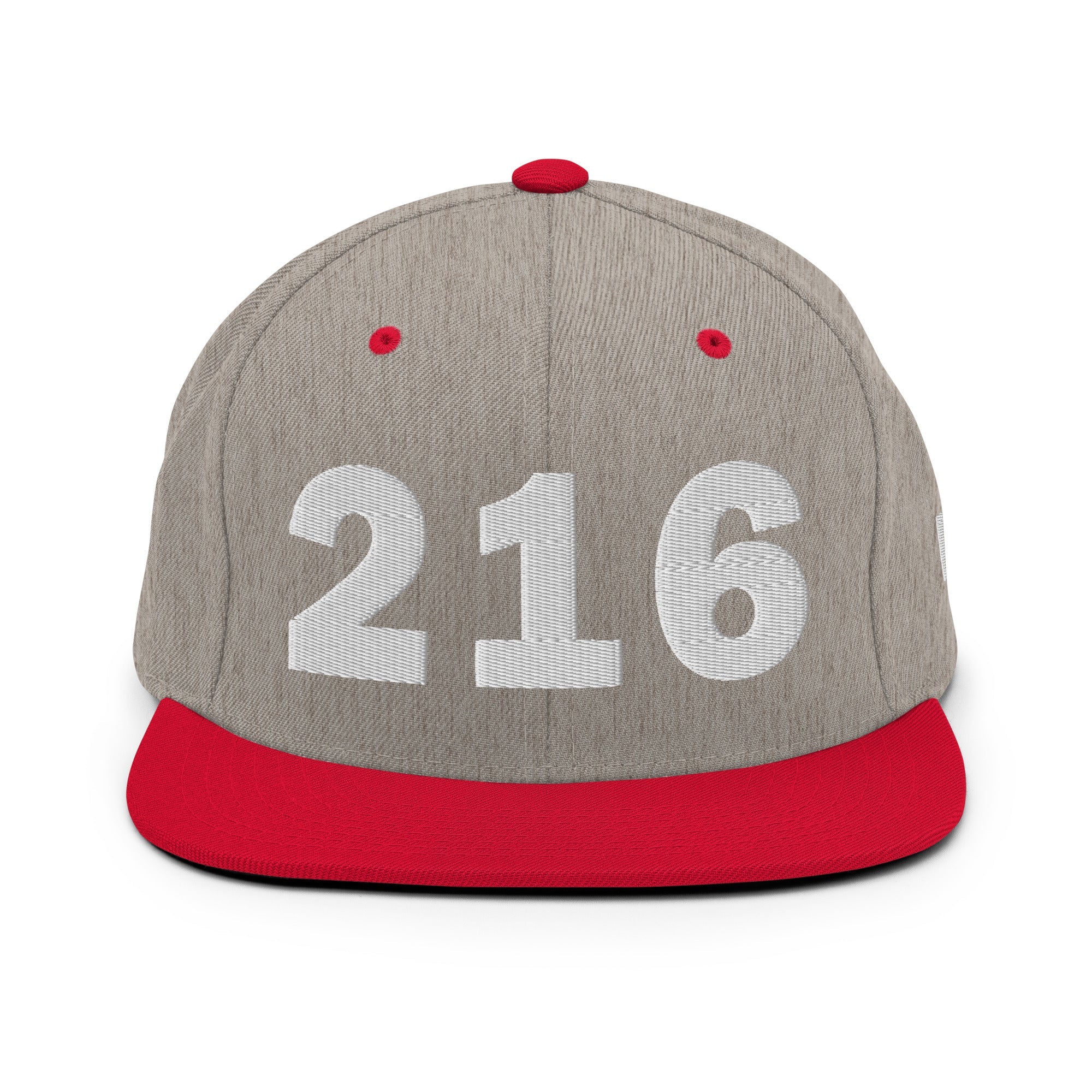 216 Area Code Snapback Hat