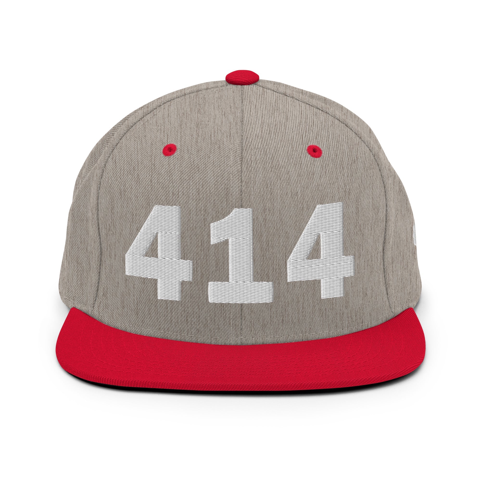 414 Area Code Snapback Hat