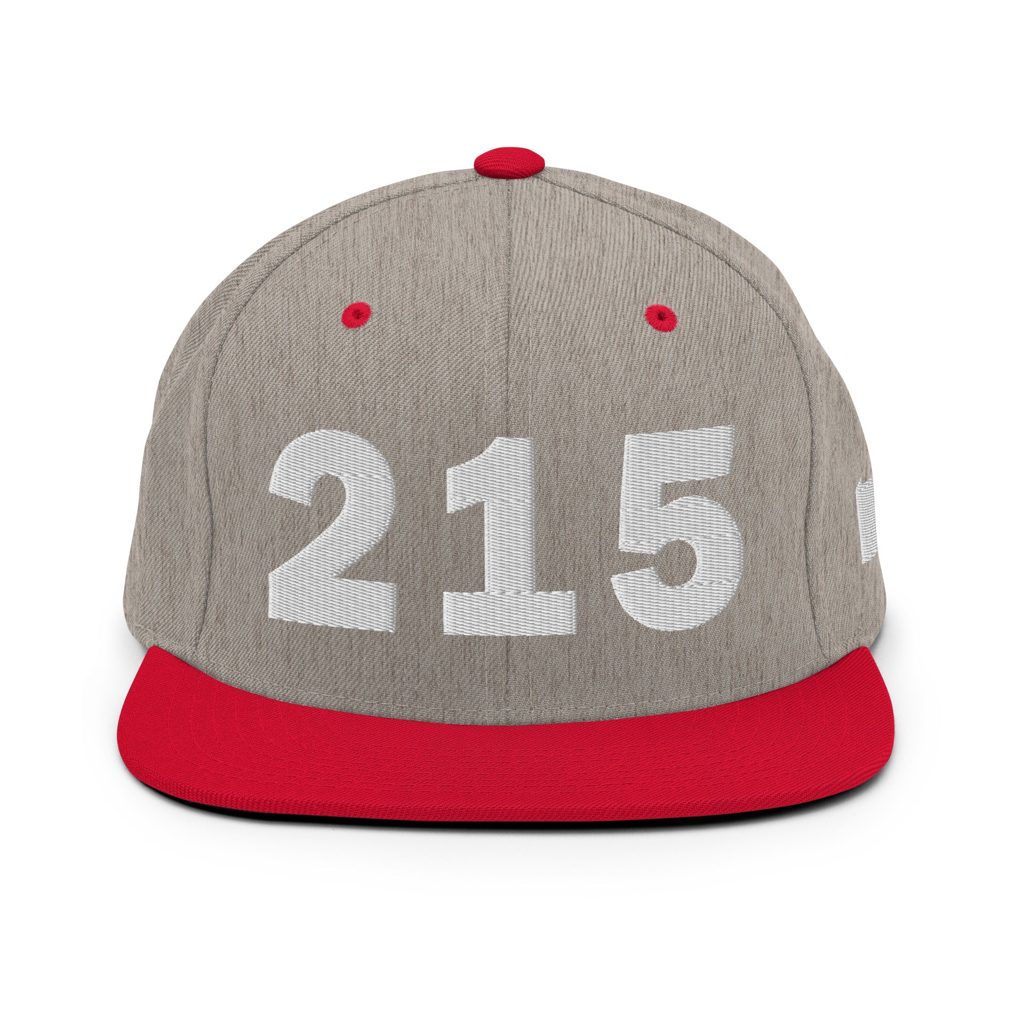 215 Area Code Snapback Hat