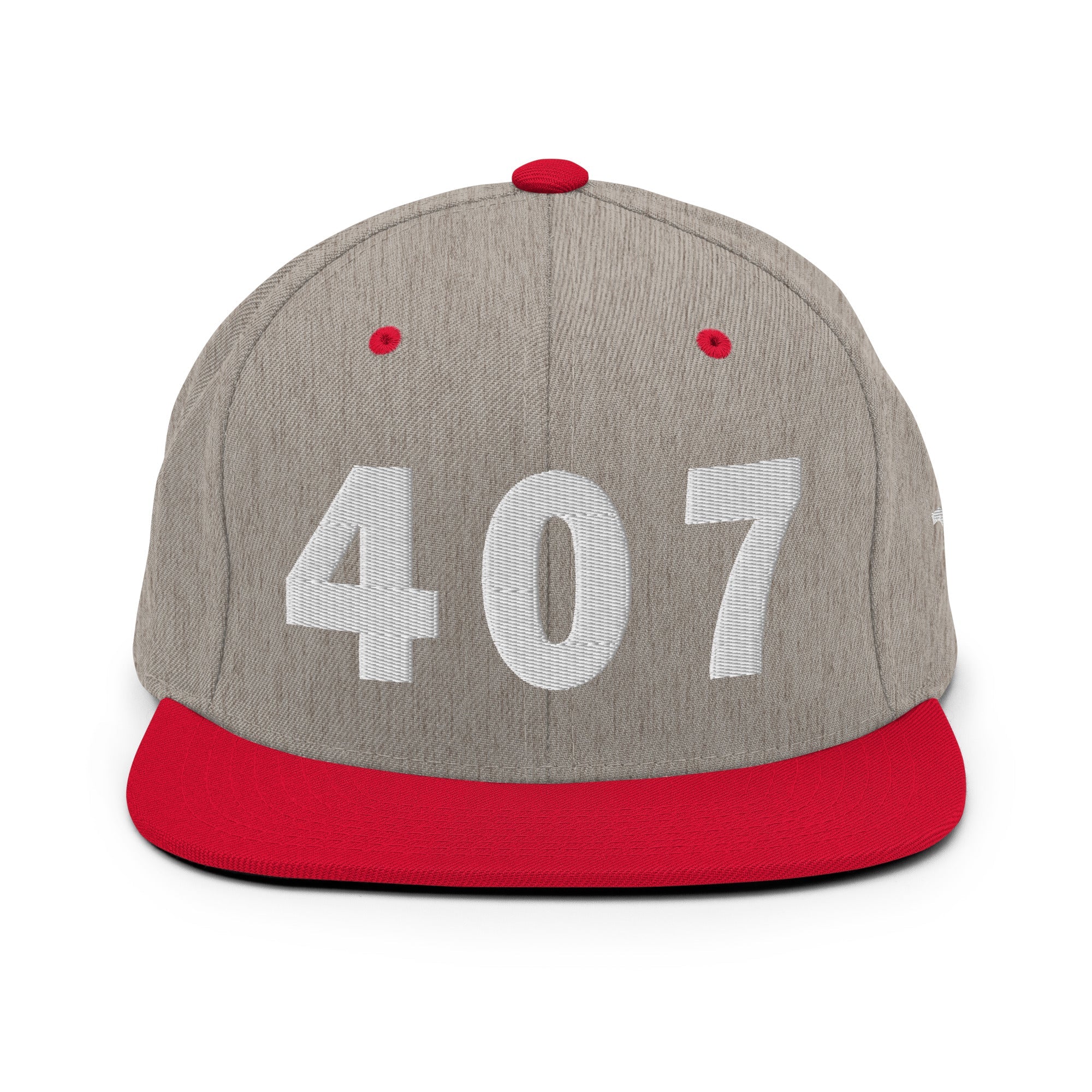 407 Area Code Snapback Hat
