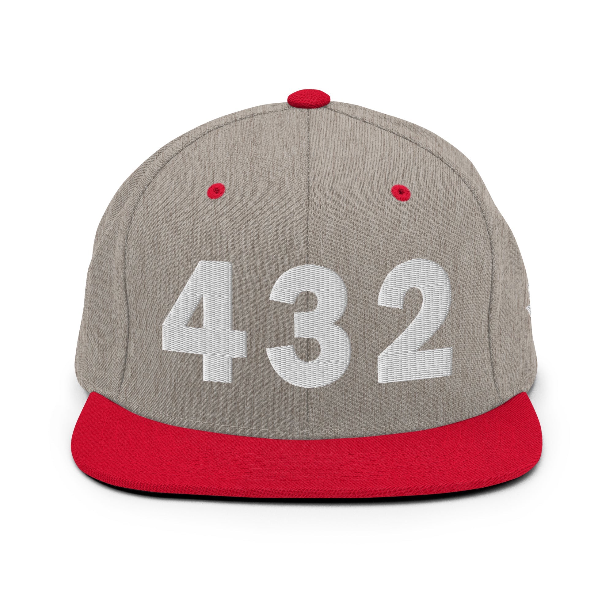 432 Area Code Snapback Hat