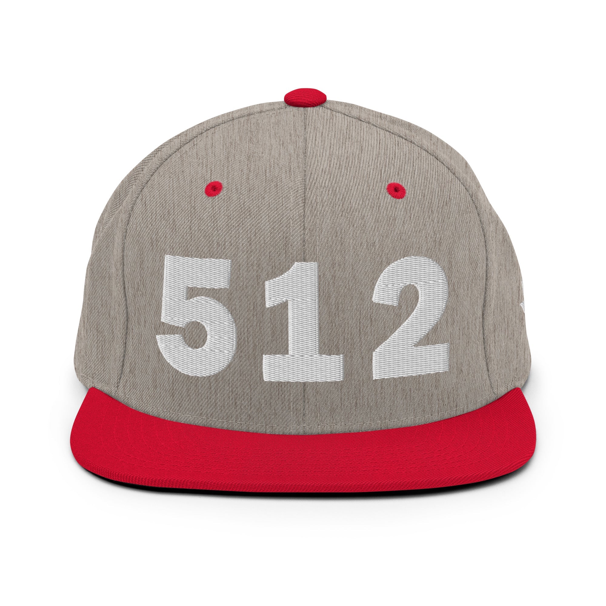 512 Area Code Snapback Hat