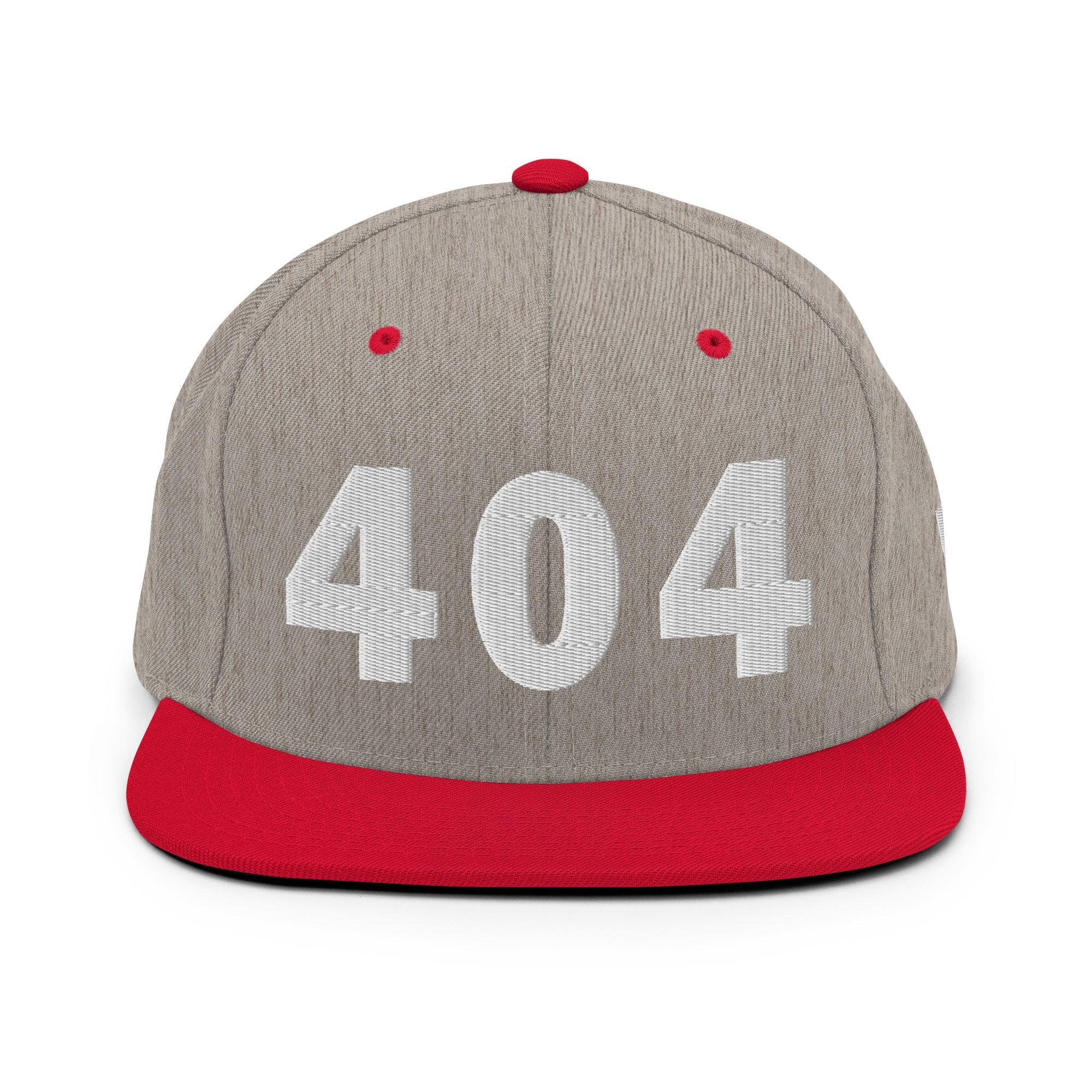 404 Area Code Snapback Hat