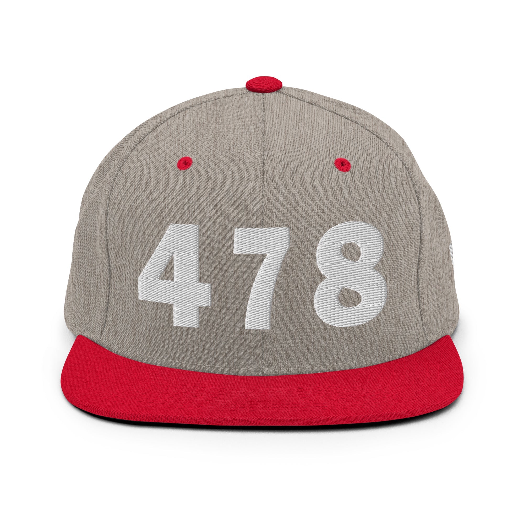 478 Area Code Snapback Hat